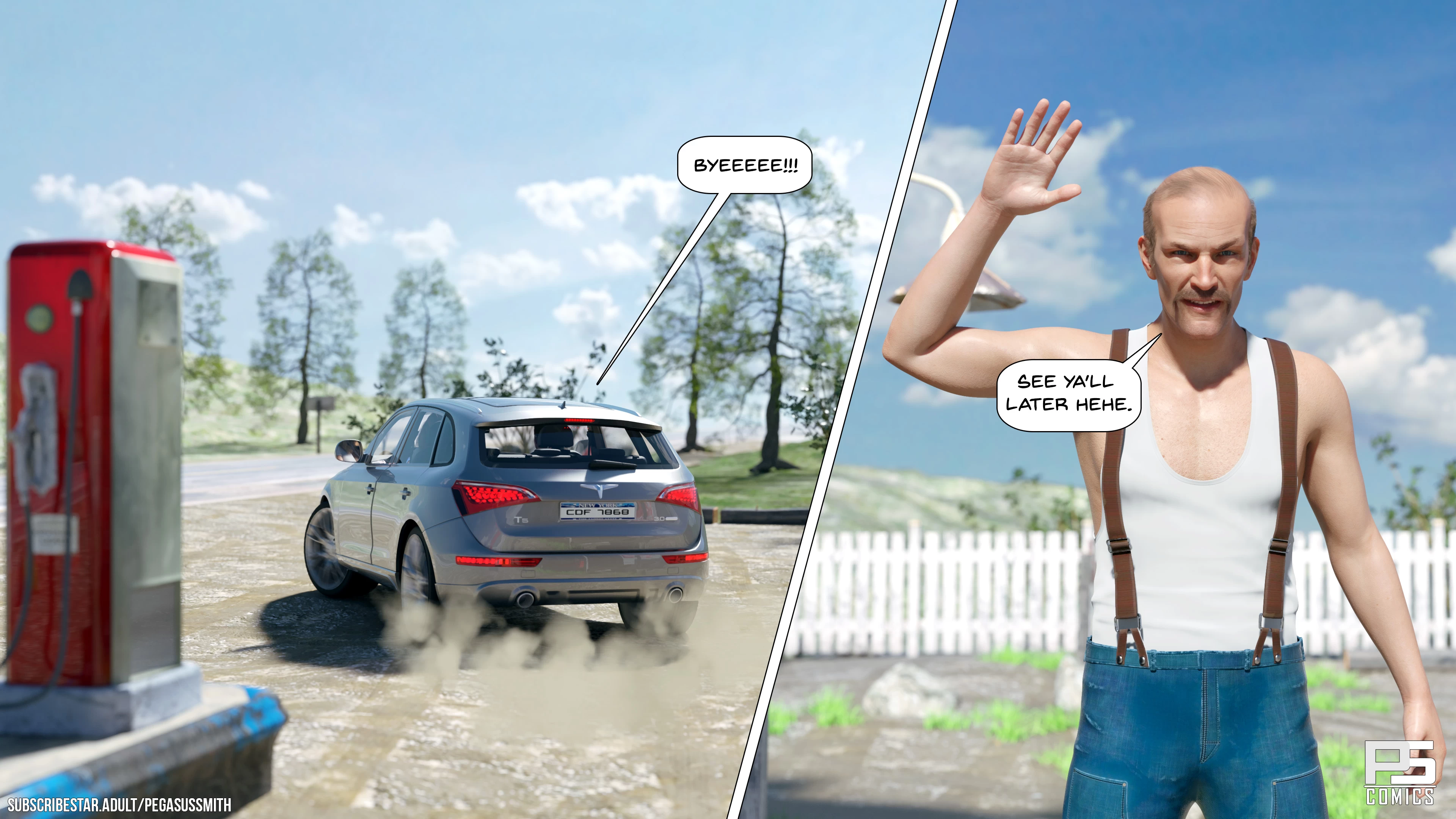 Lost In The Woods 3D porn comic picture 27