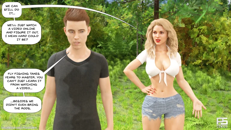Lost In The Woods 3D porn comic picture 30