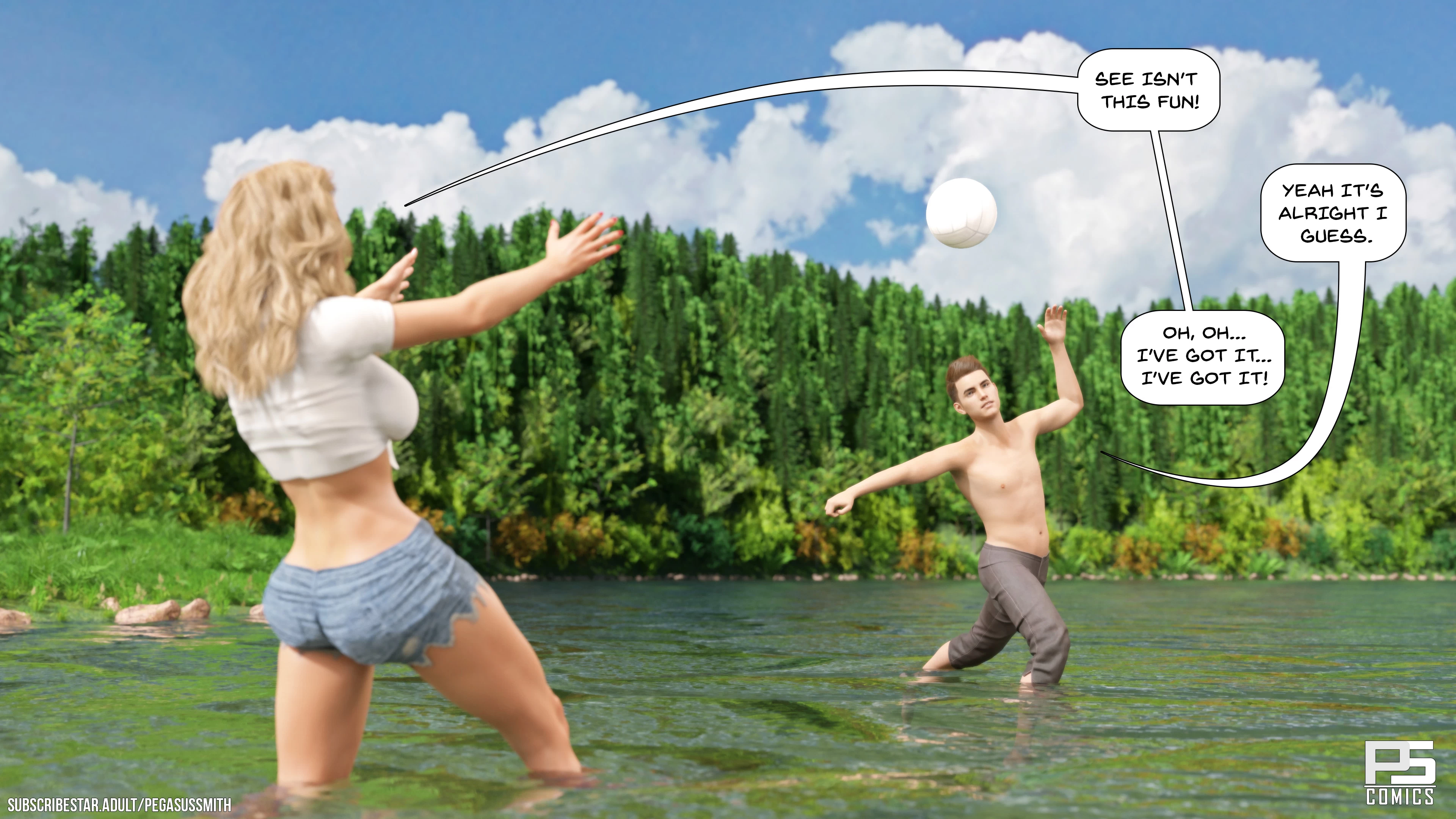 Lost In The Woods 3D porn comic picture 34