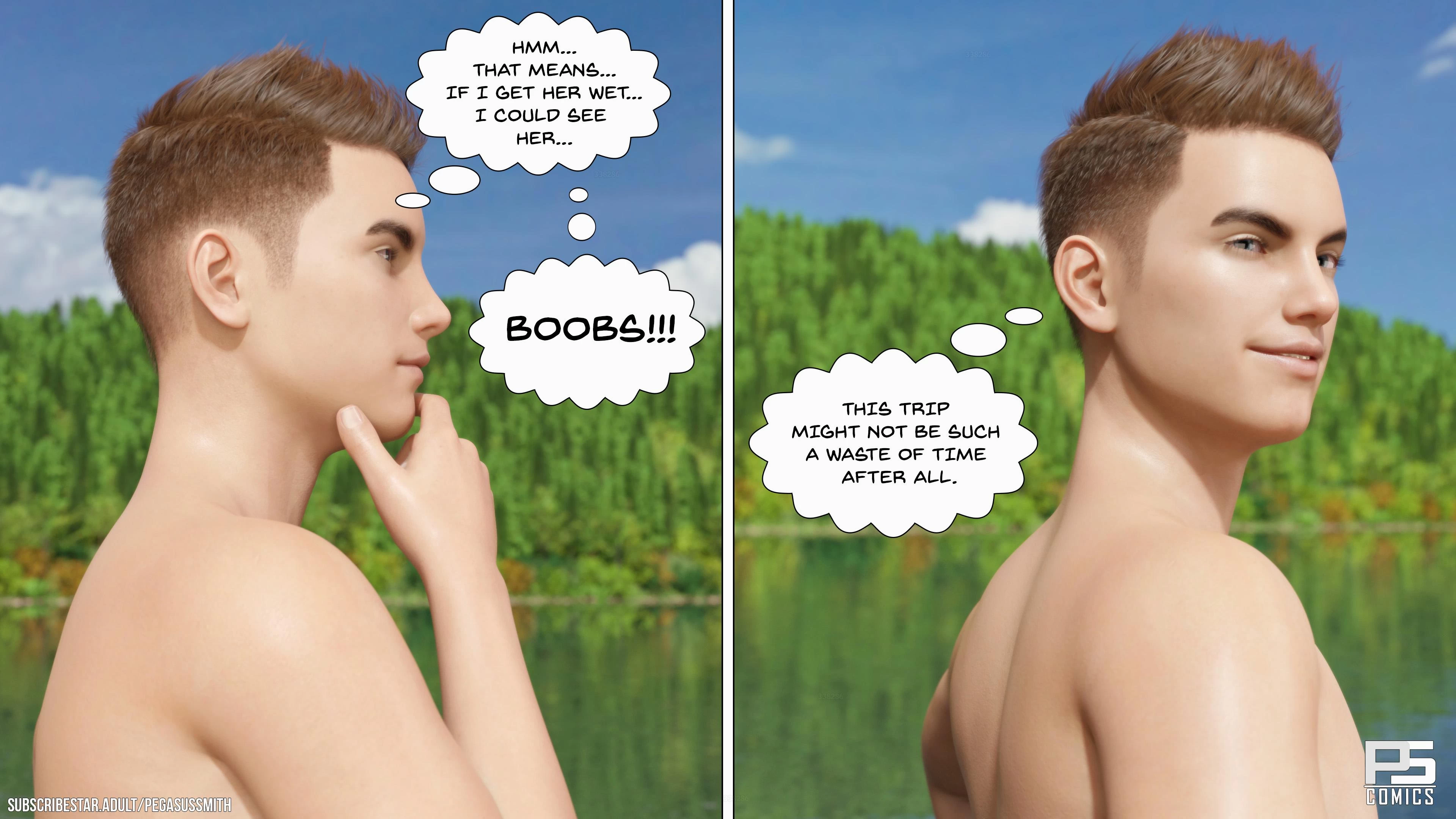 Lost In The Woods 3D porn comic picture 36