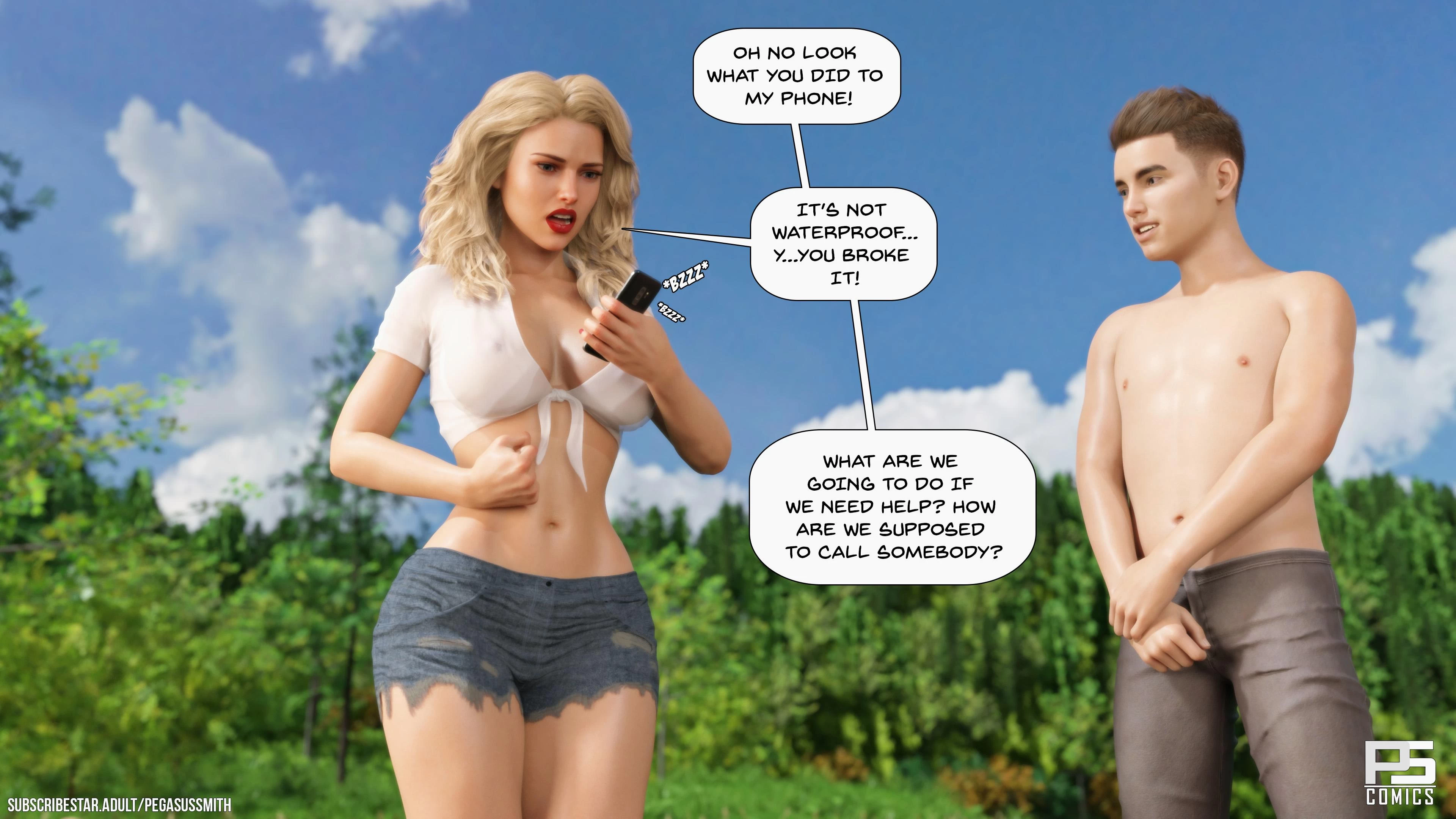 Lost In The Woods 3D porn comic picture 40