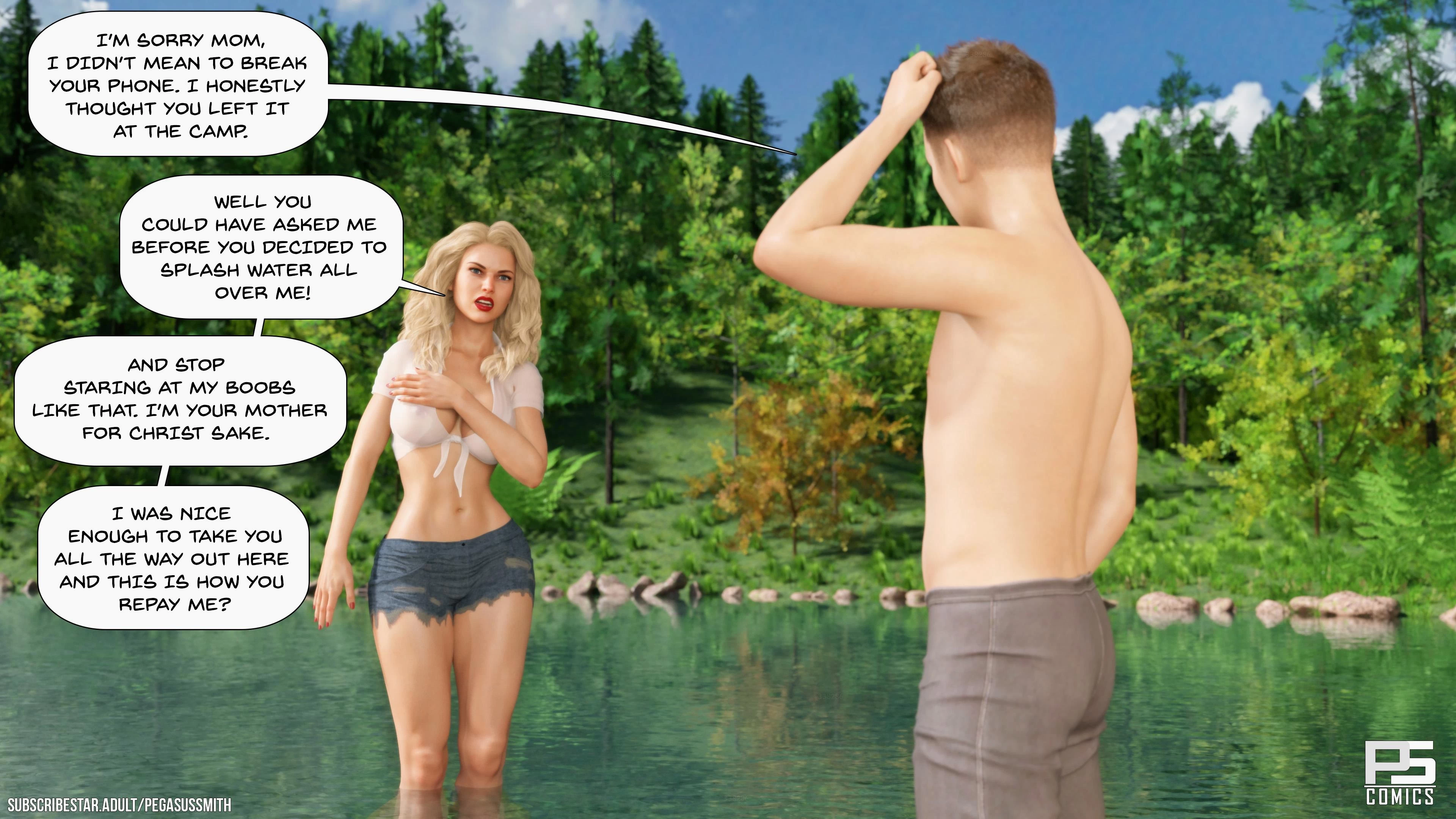 Lost In The Woods 3D porn comic picture 41