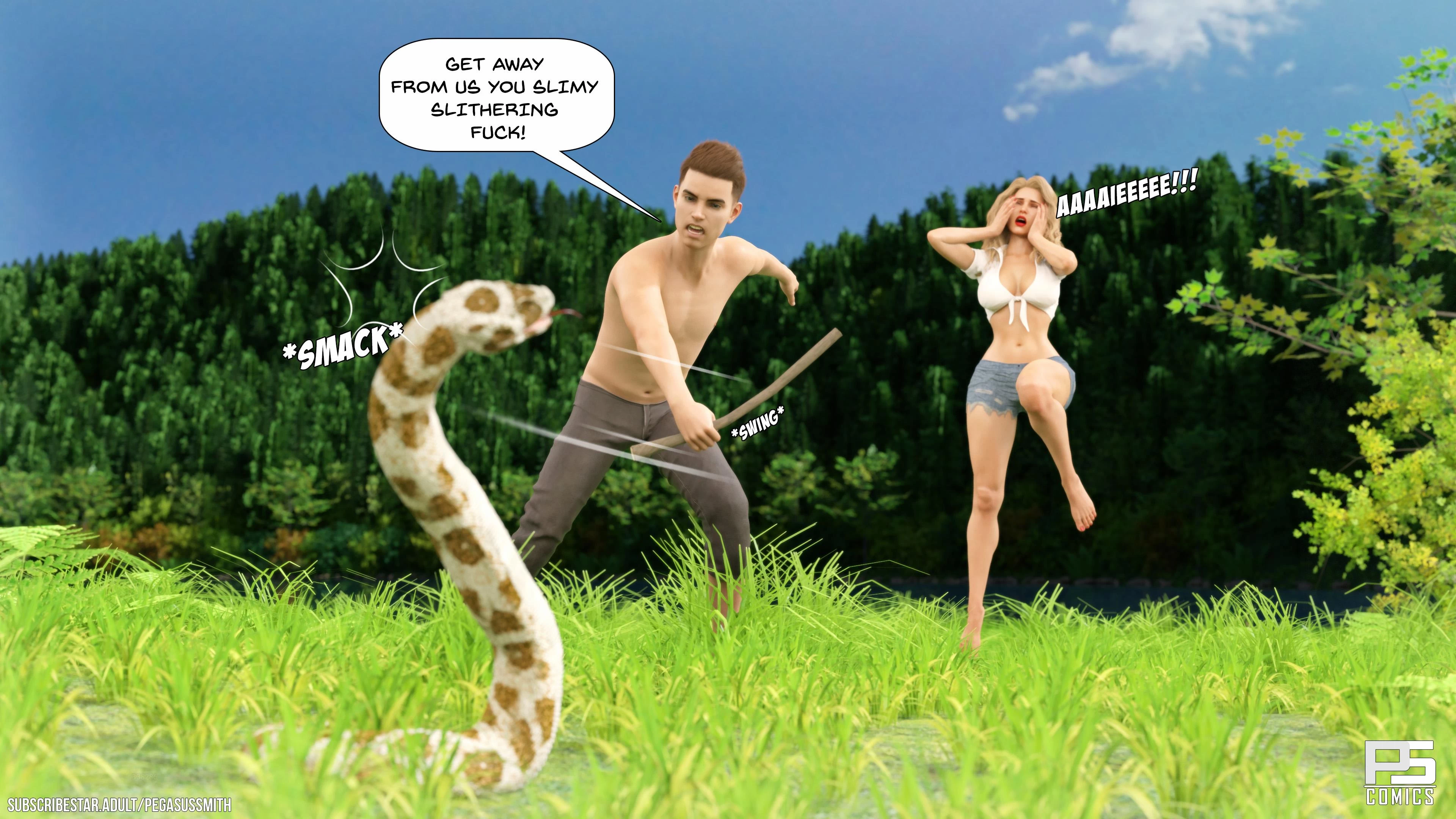 Lost In The Woods 3D porn comic picture 46