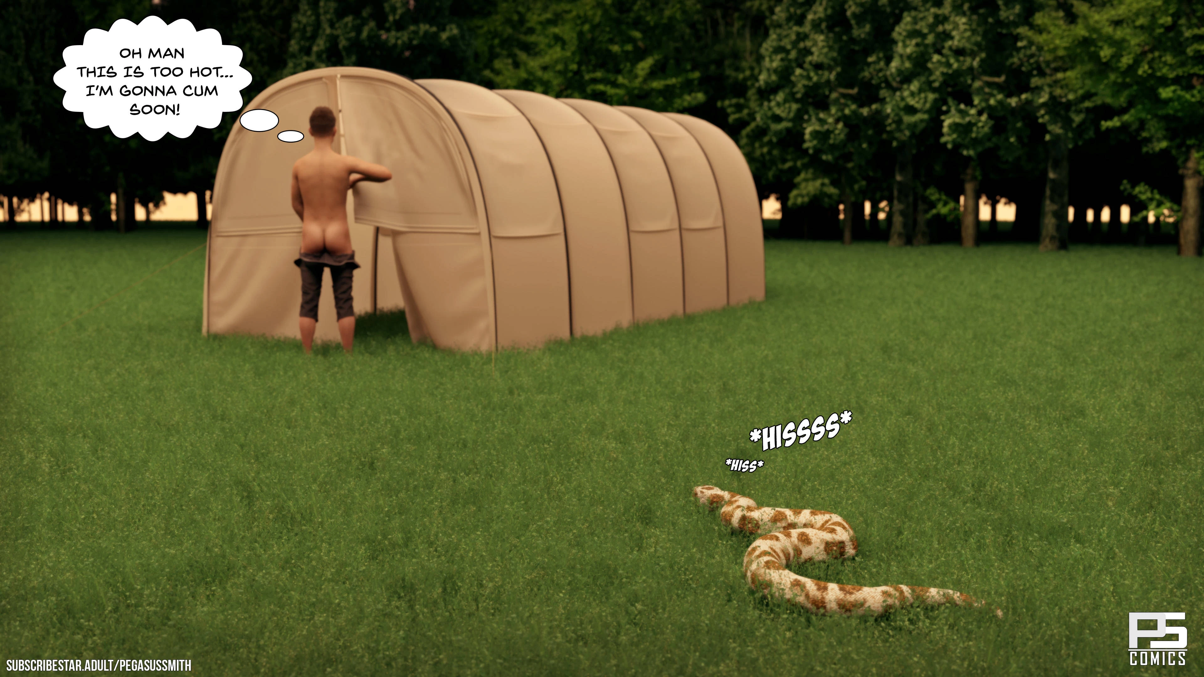 Lost In The Woods 3D porn comic picture 55