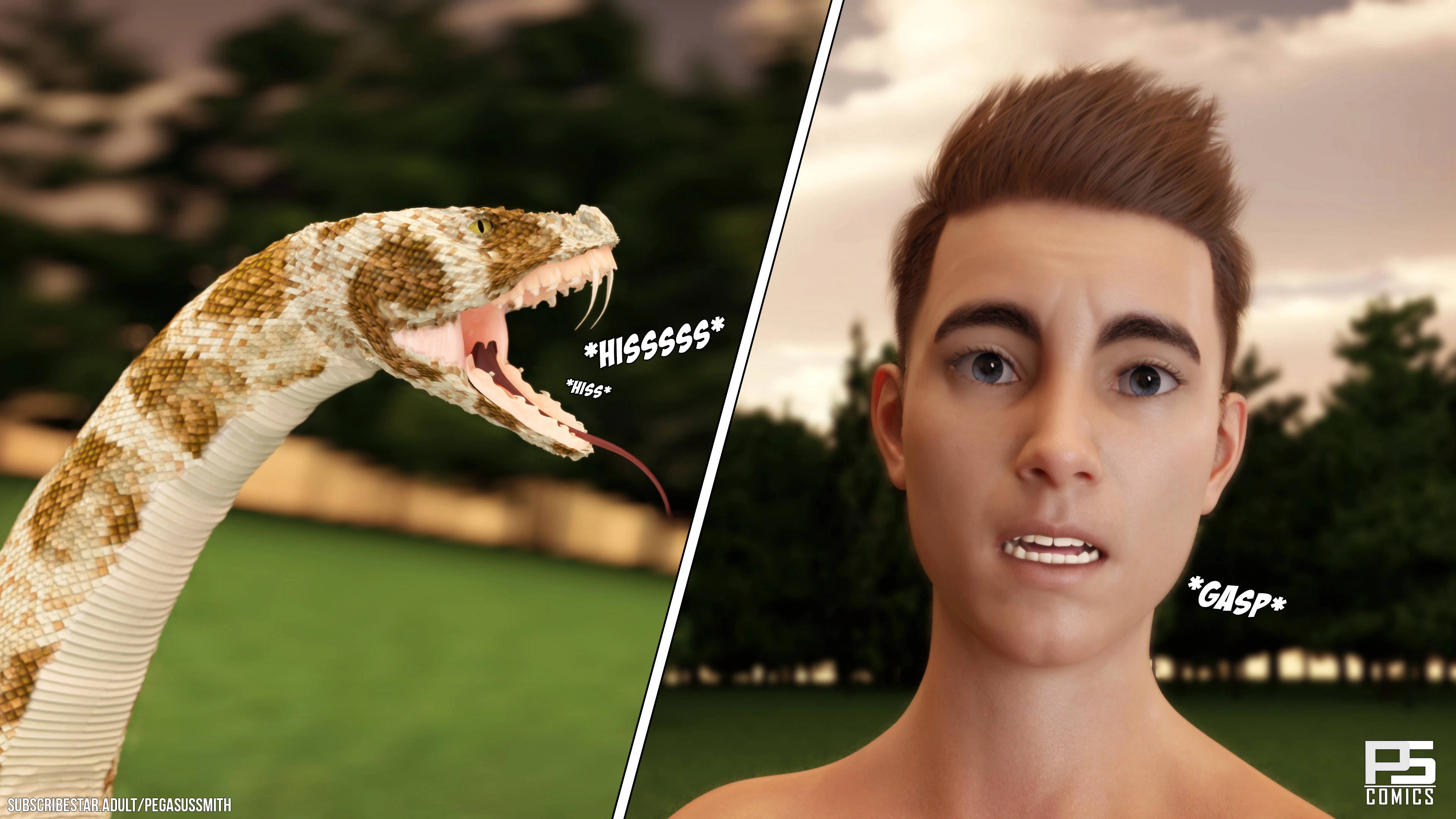 Lost In The Woods 3D porn comic picture 56