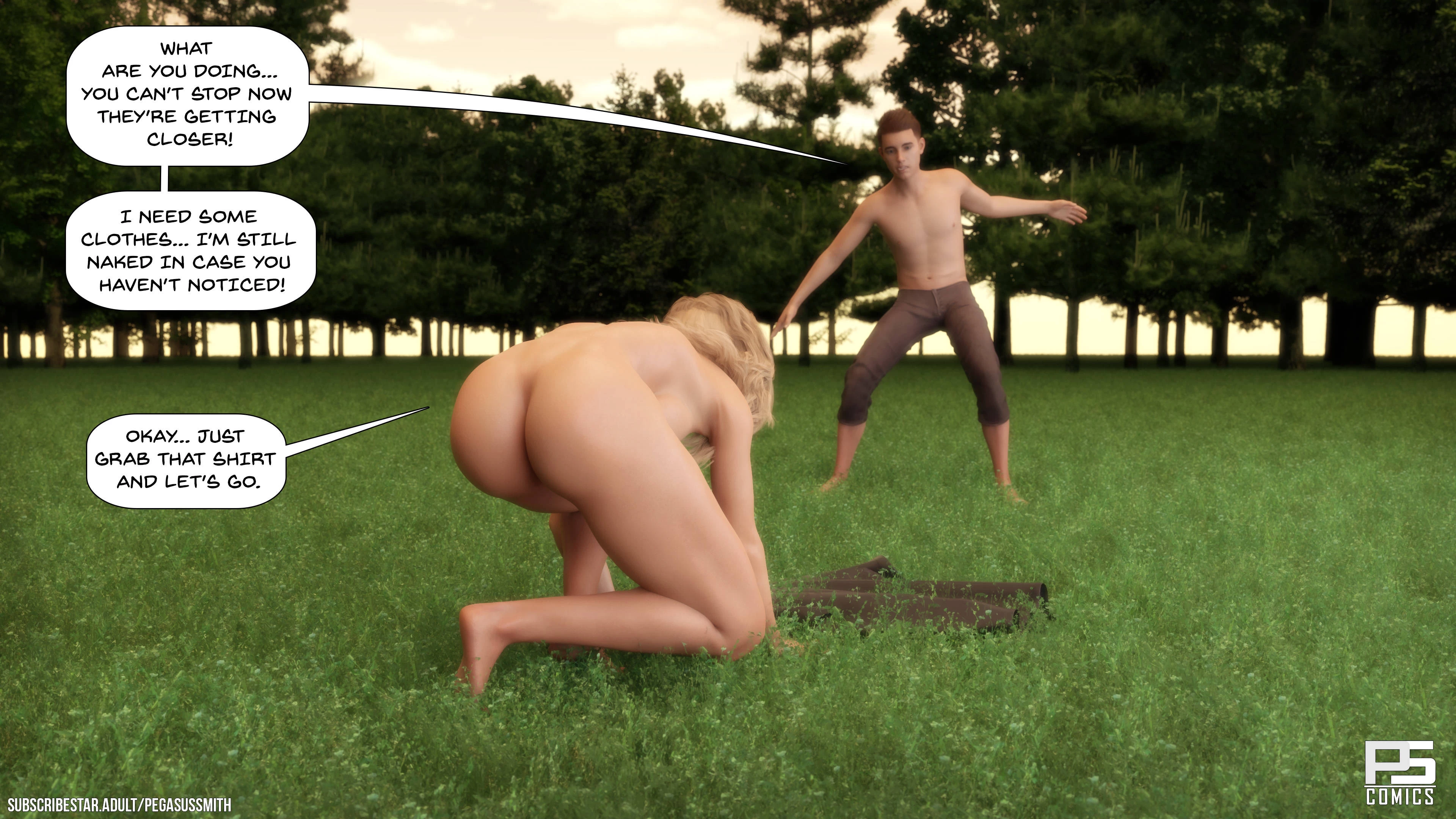 Lost In The Woods 3D porn comic picture 69