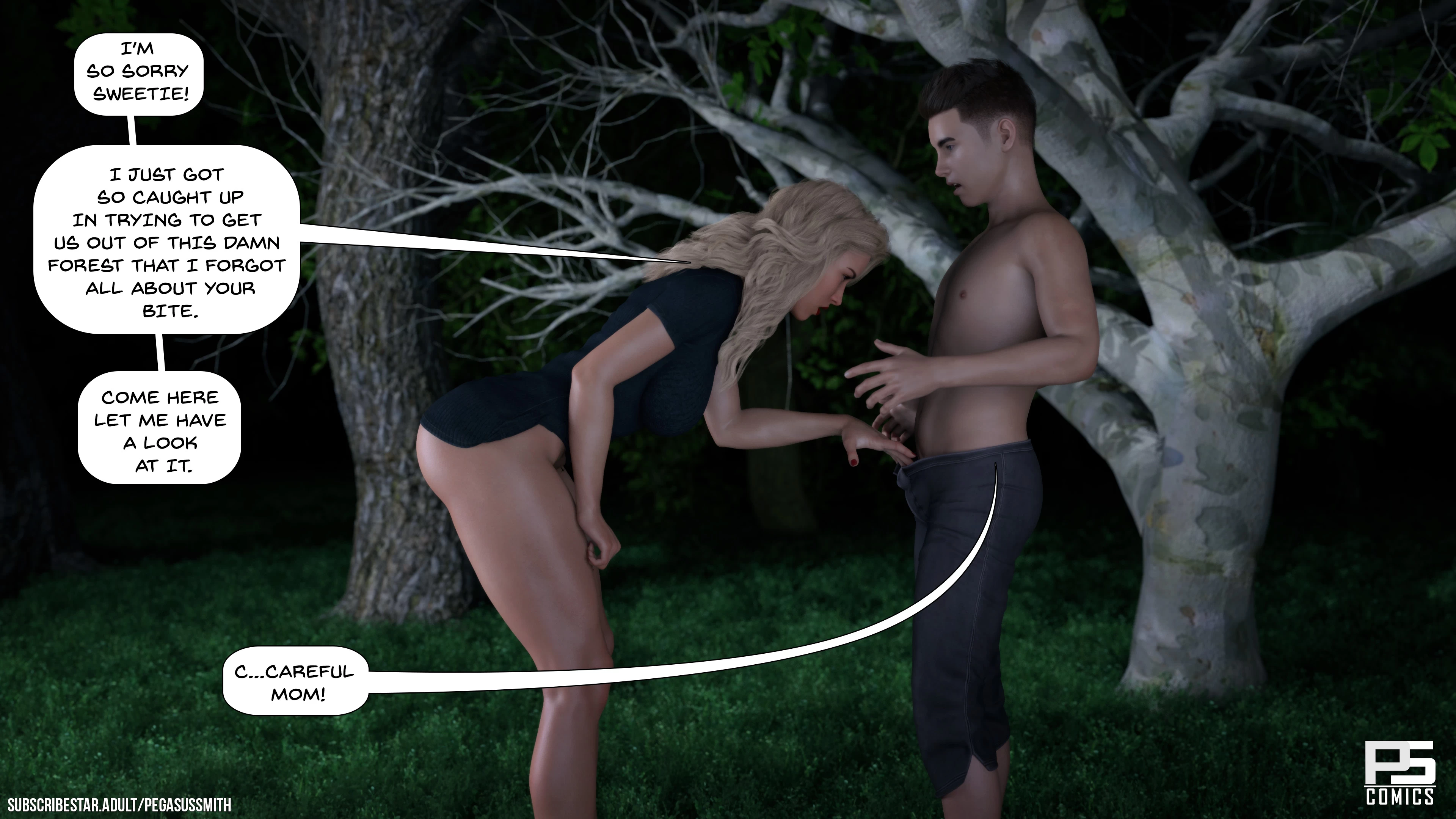 Lost In The Woods 3D porn comic picture 79