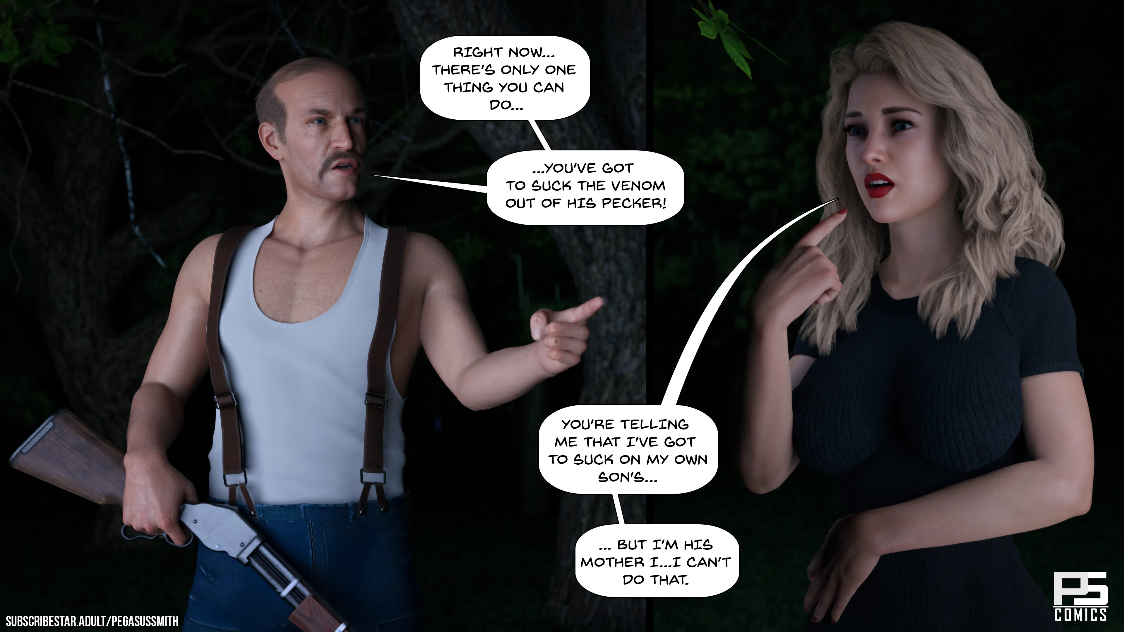 Lost In The Woods 3D porn comic picture 89