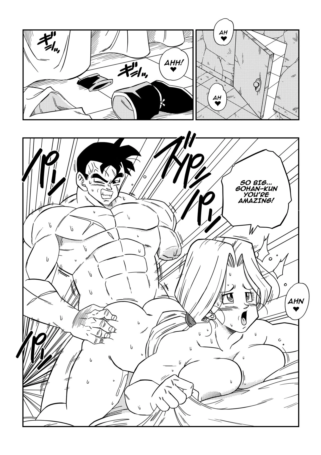 Lost of sex in this Future! - BULMA and GOHAN porn comic picture 5