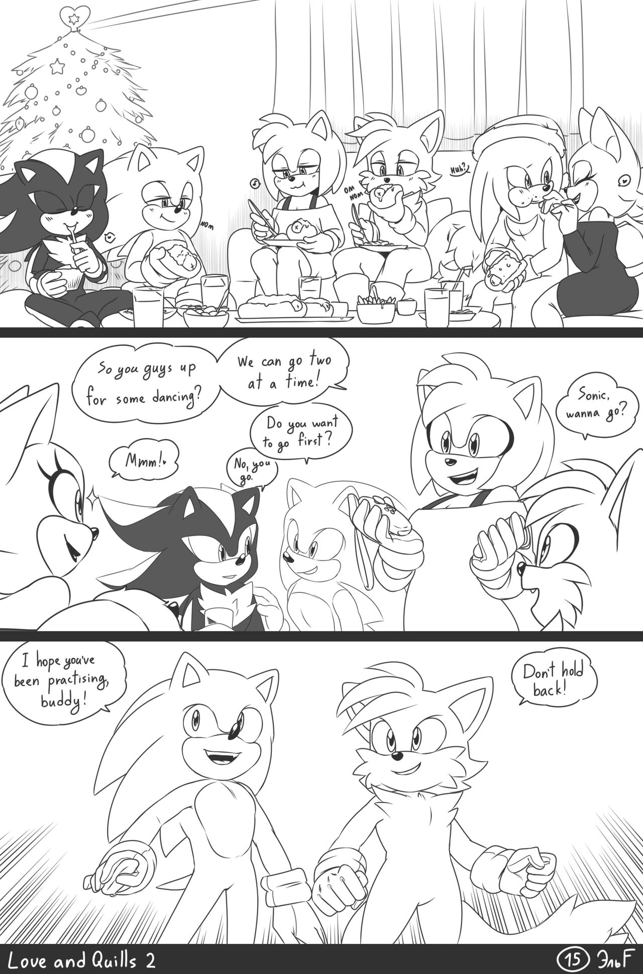 Love and Quills 2 porn comic picture 16