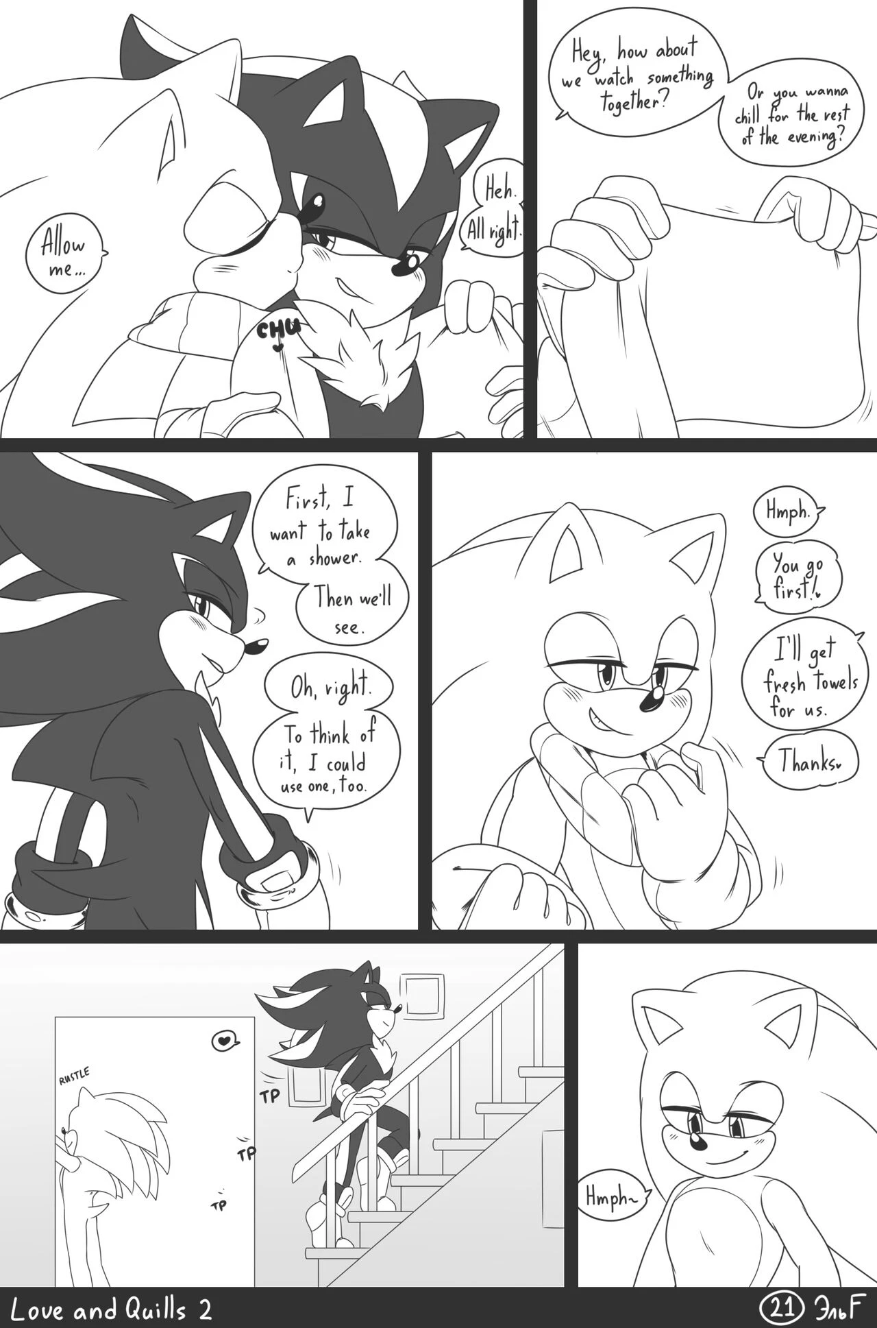 Love and Quills 2 porn comic picture 22