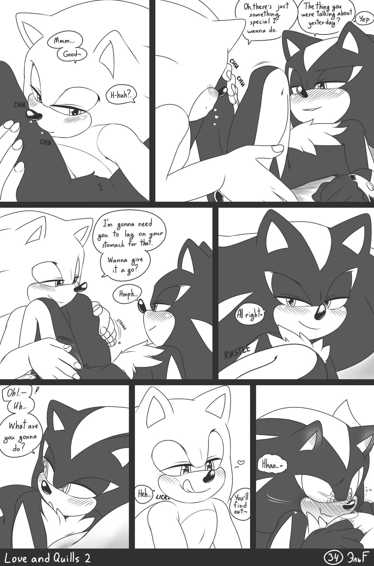 Love and Quills 2 porn comic picture 35