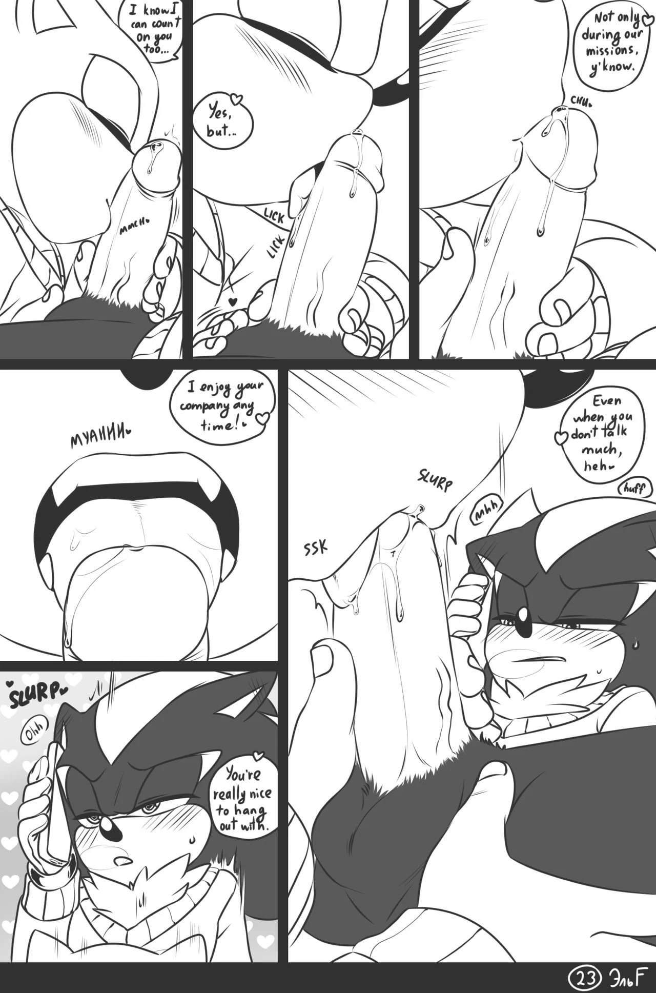 Love and Quills porn comic picture 24