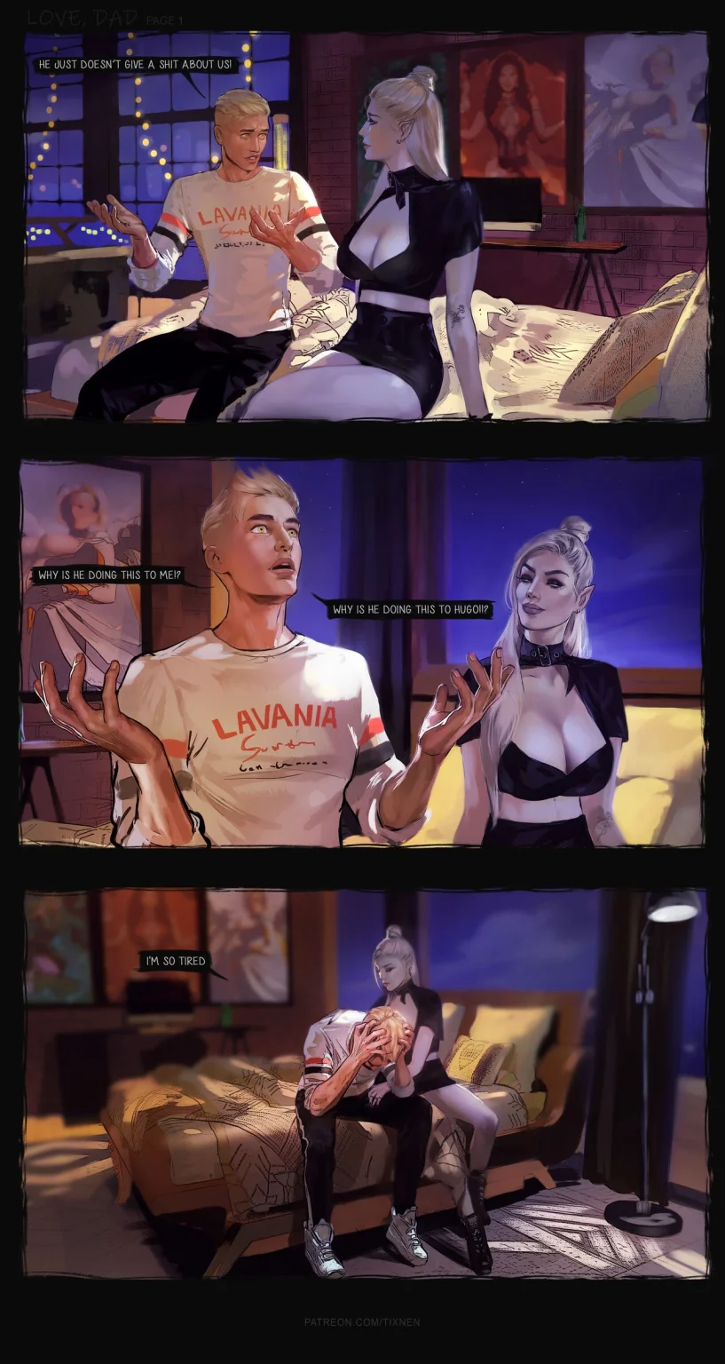 Love Dad porn comic picture 1