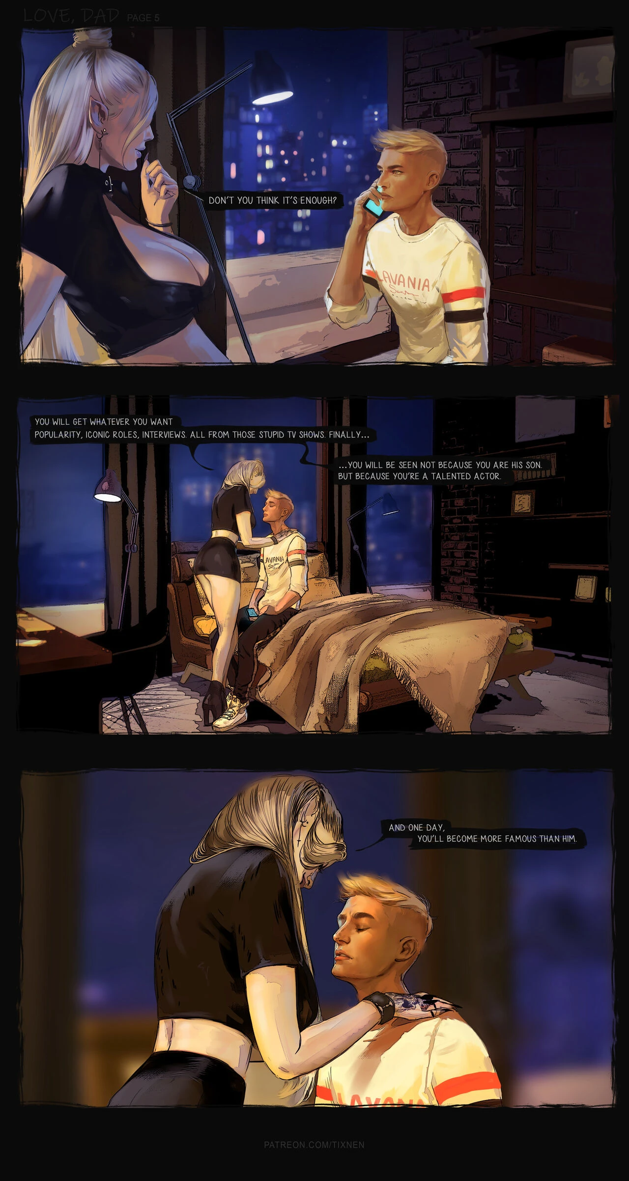 Love Dad porn comic picture 5