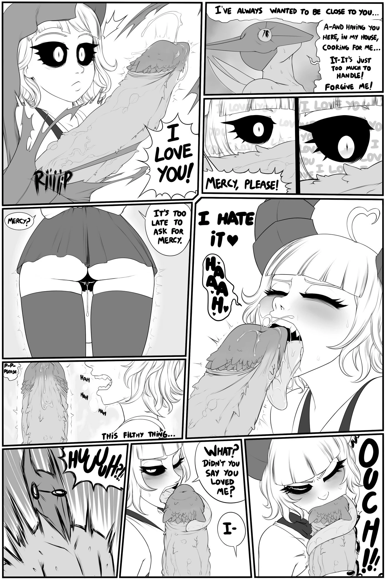 Love Drain porn comic picture 10