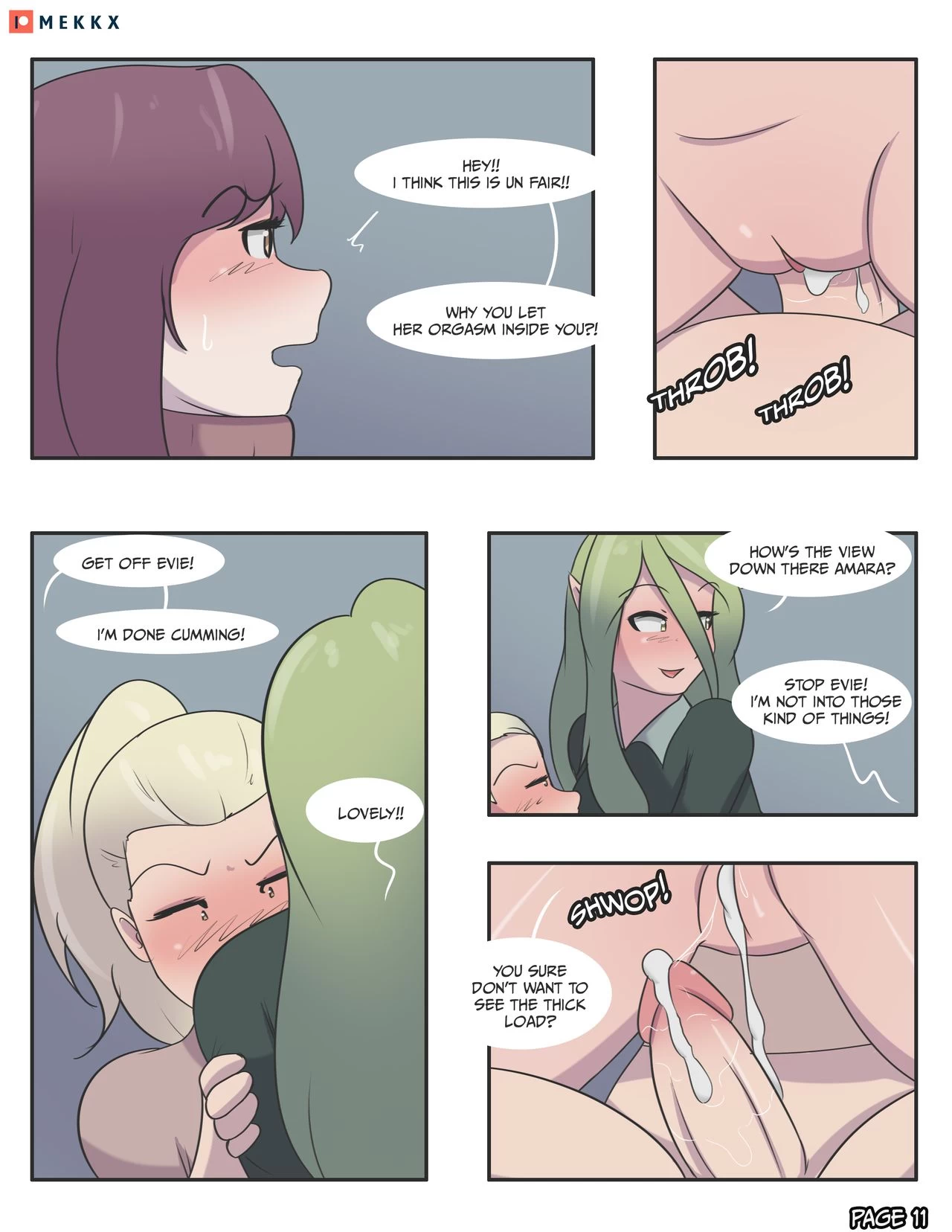 Love, Evie 2 porn comic picture 13