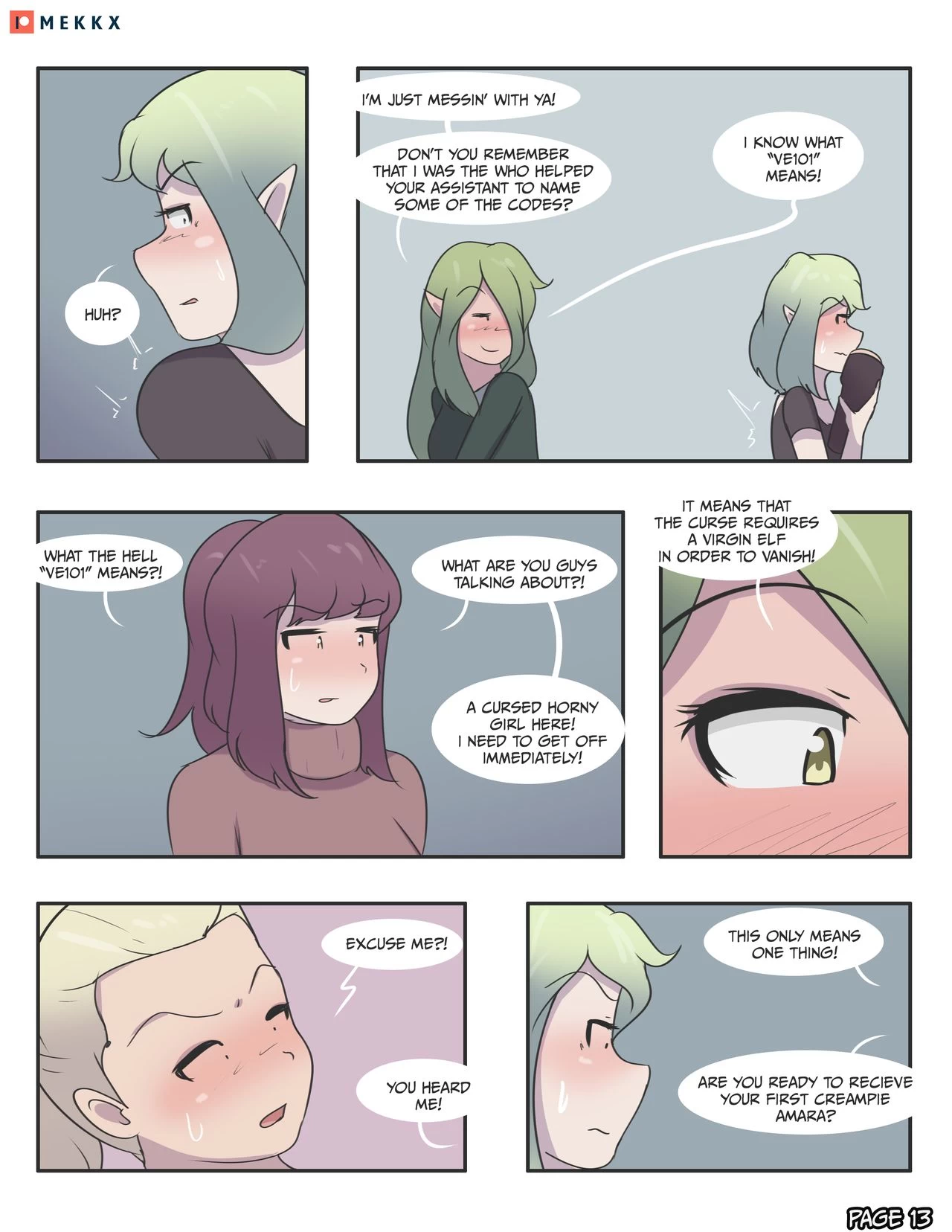 Love, Evie 2 porn comic picture 15