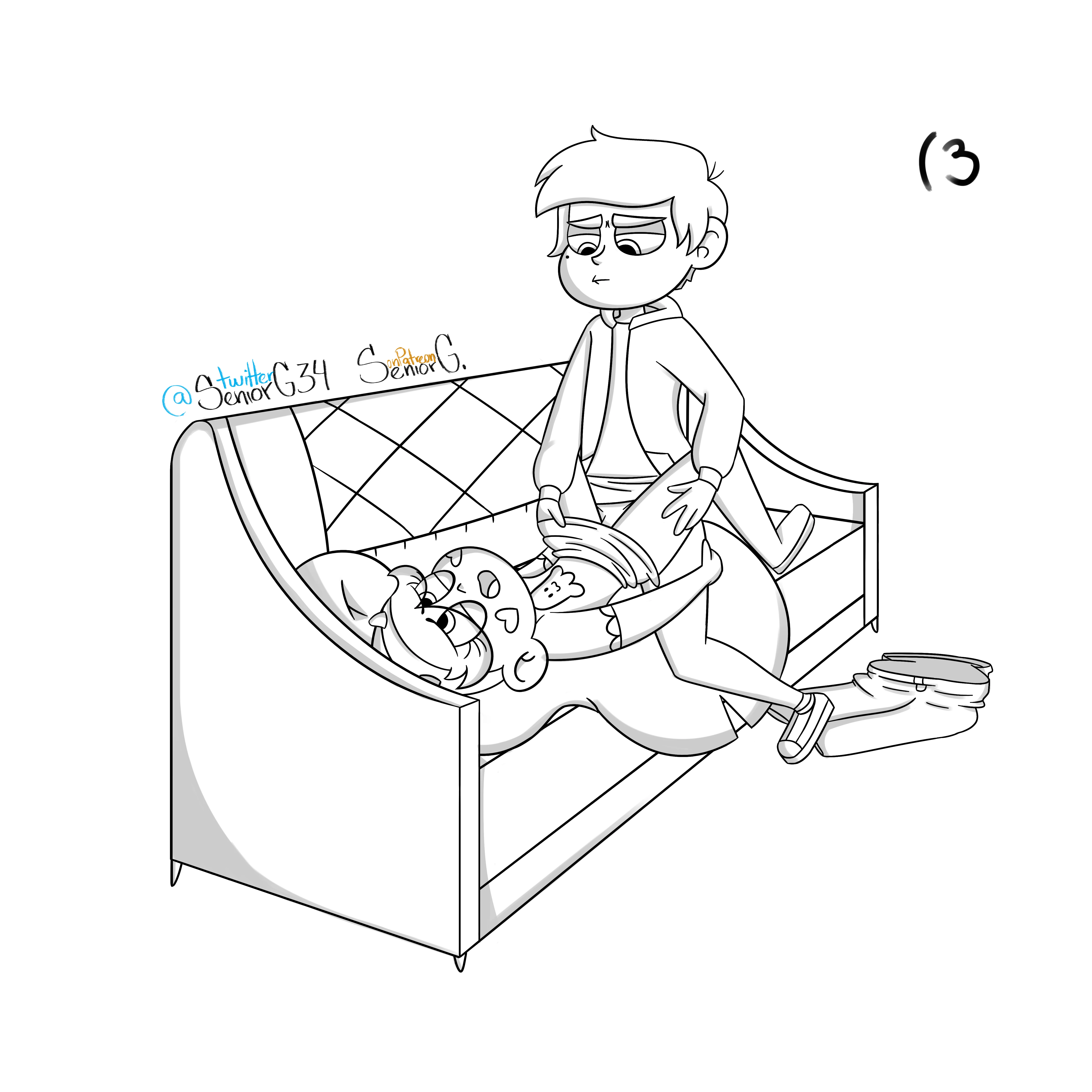 Love in the couch porn comic picture 3