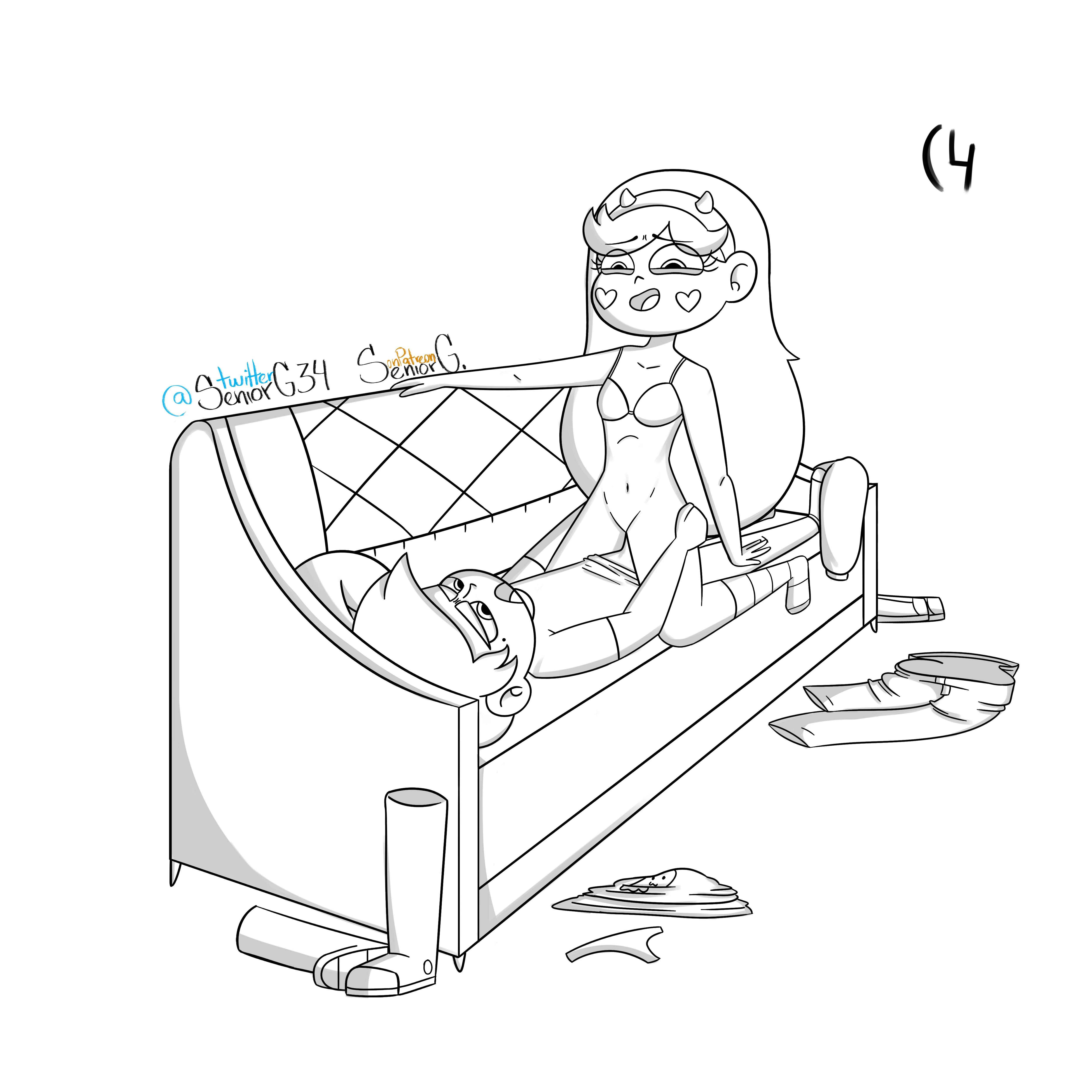 Love in the couch porn comic picture 4