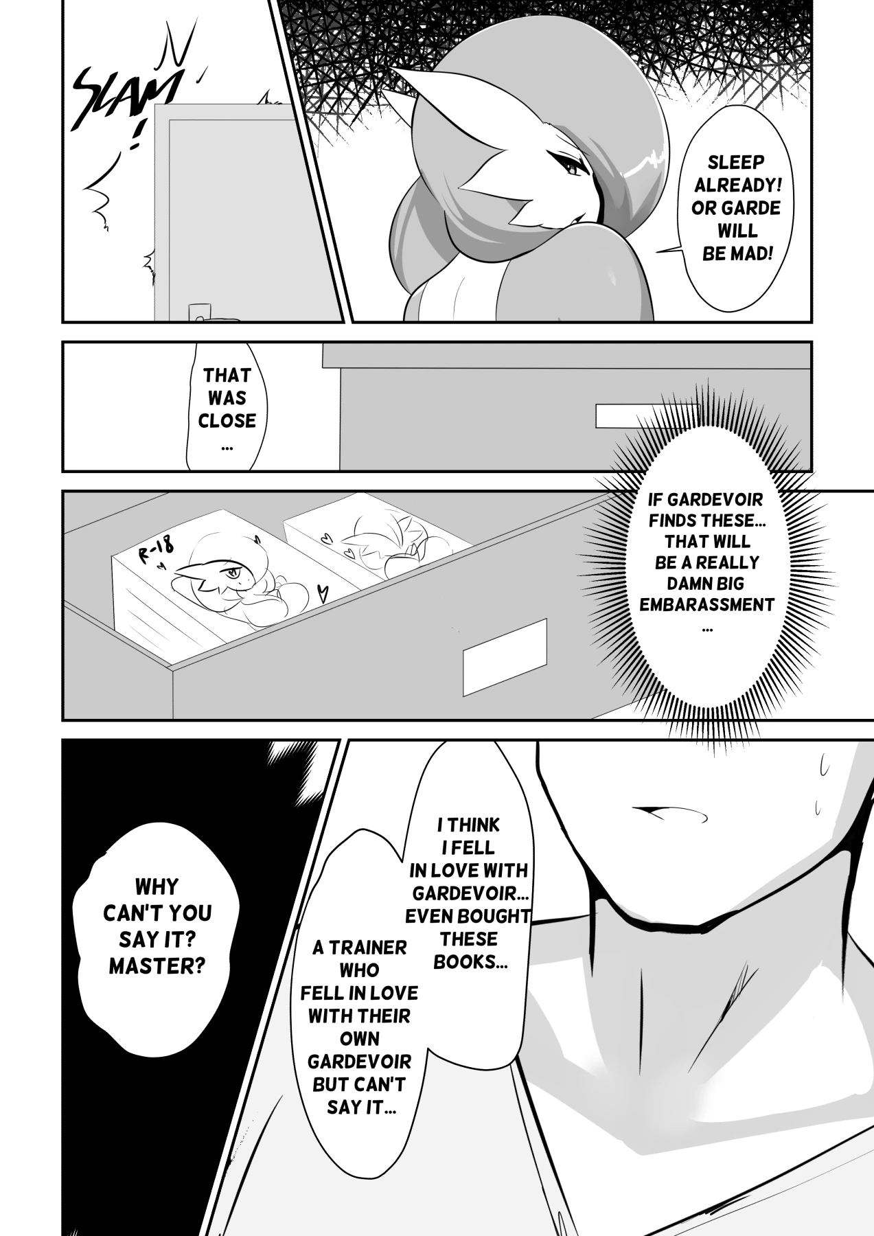 Love to Gardevoir porn comic picture 3