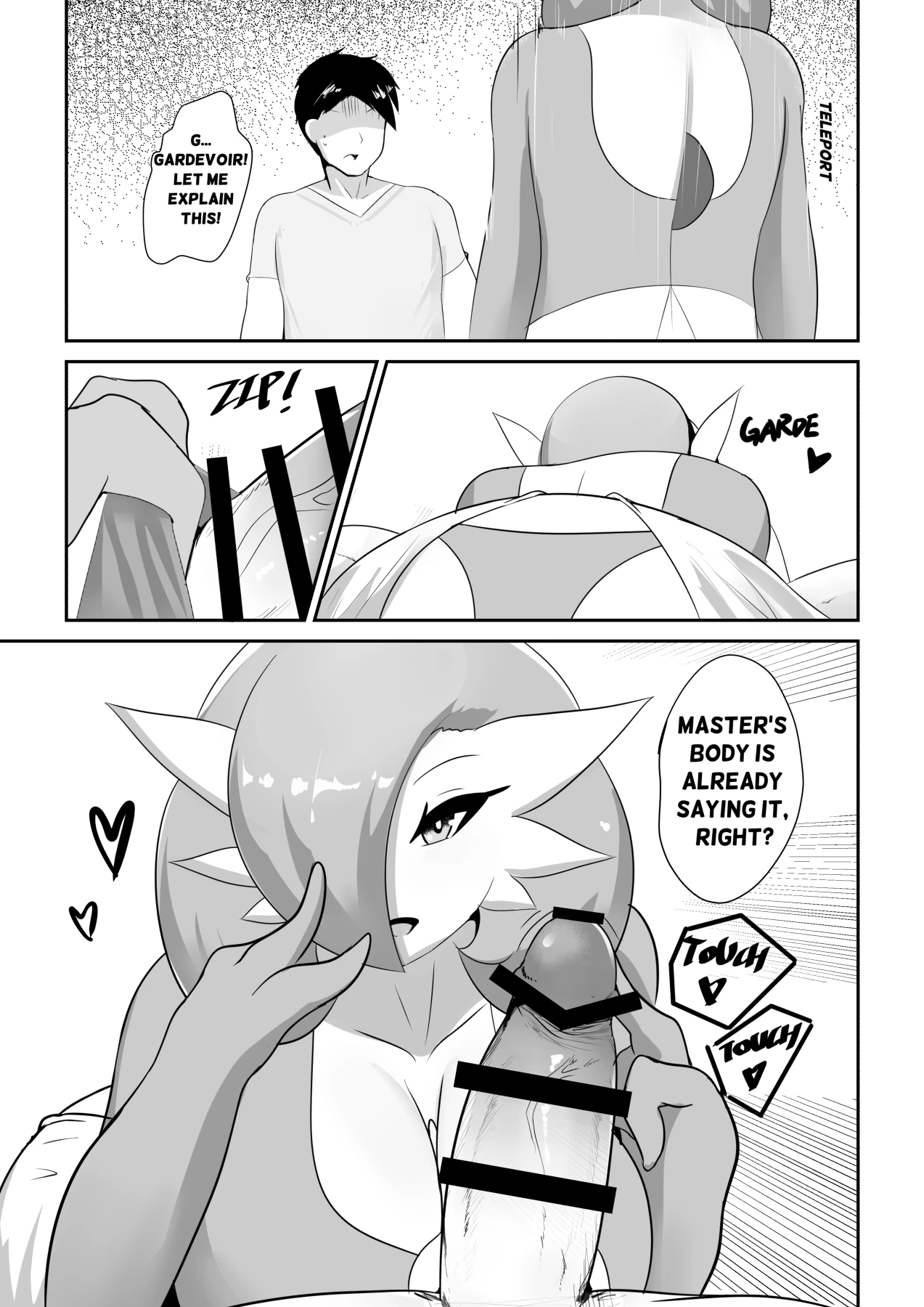 Love to Gardevoir porn comic picture 4