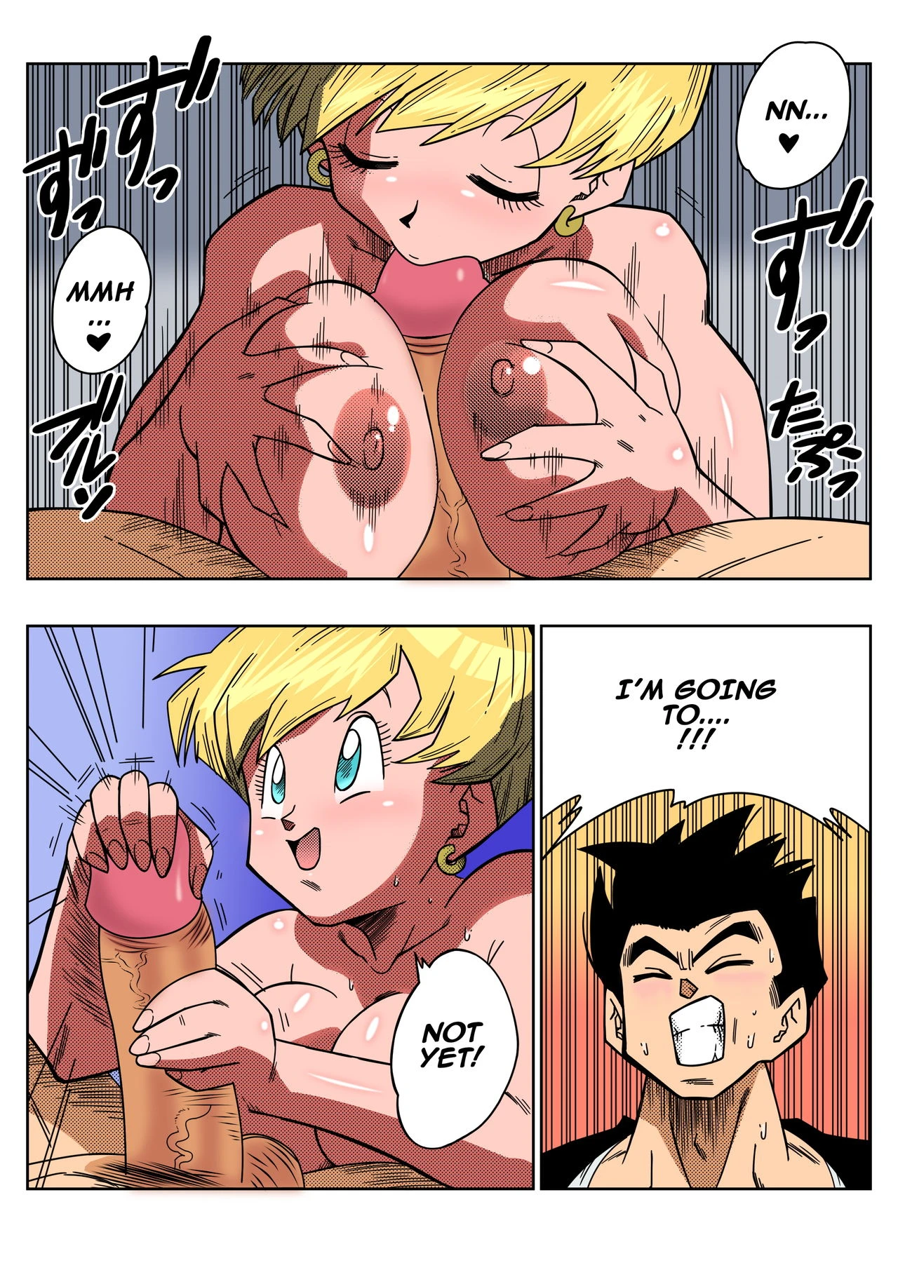Love Triangle Z (colored) porn comic picture 13