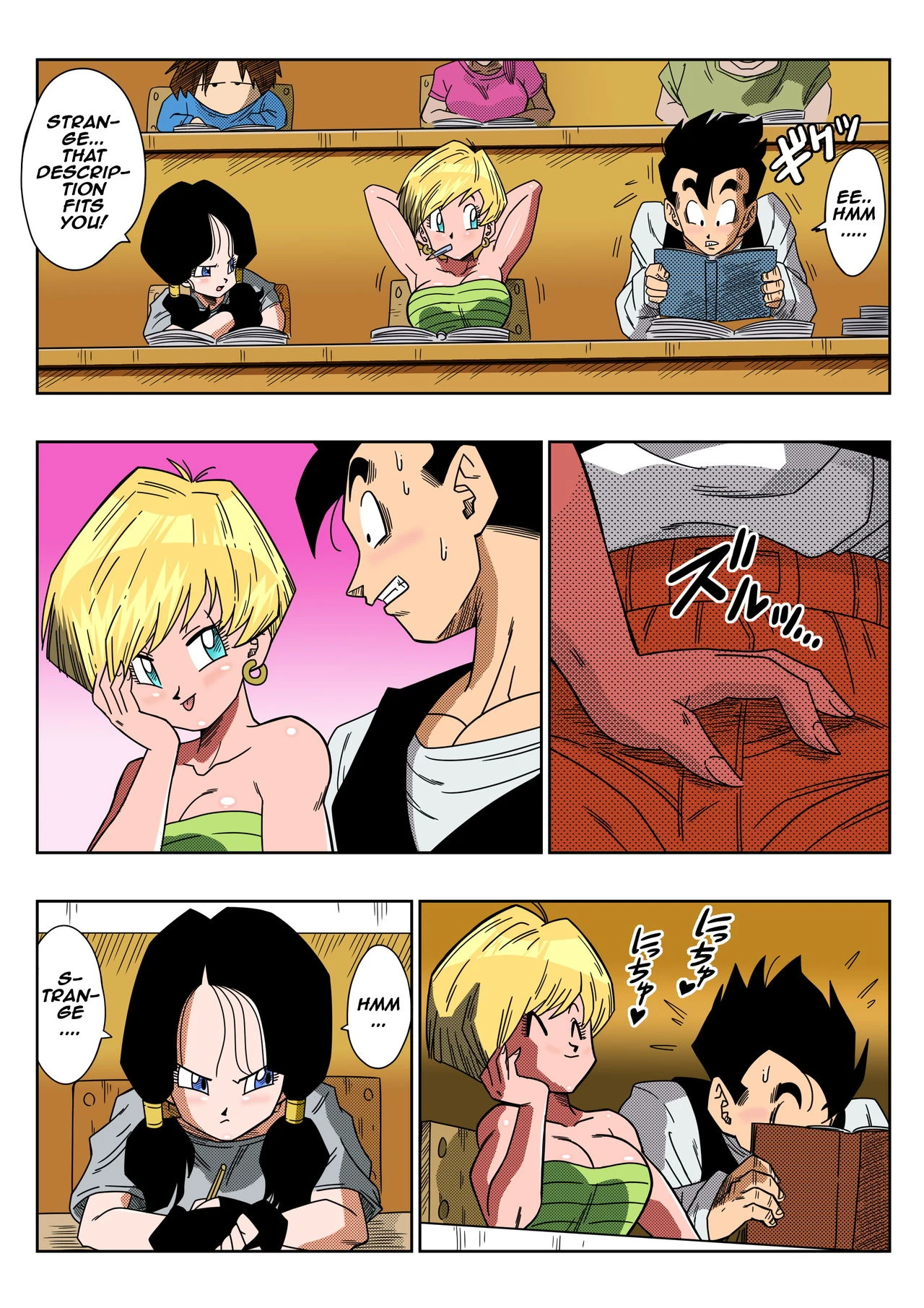 Love Triangle Z (colored) porn comic picture 26