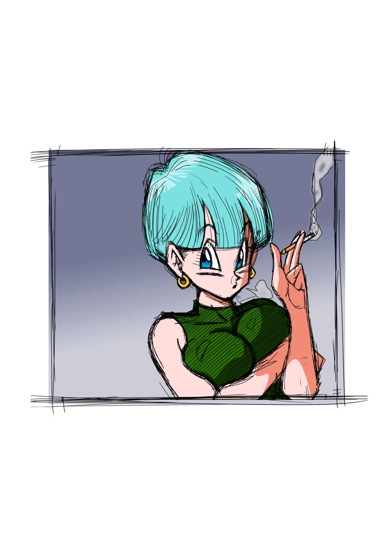 Love Triangle Z part 2 (colored) porn comic picture 28