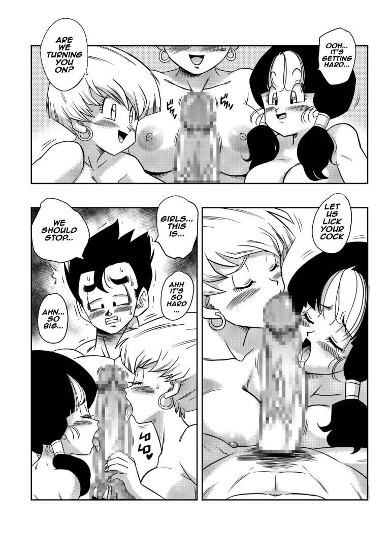 Love Triangle Z part 4 porn comic picture 12