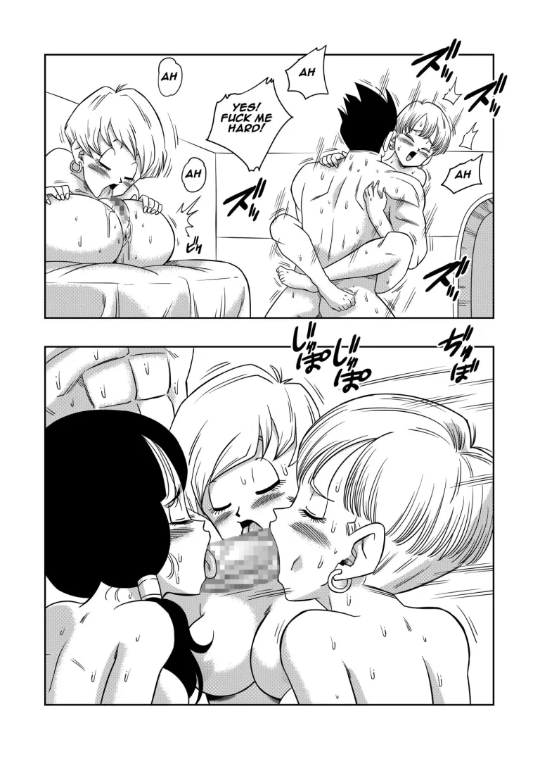 Love Triangle Z part 4 porn comic picture 34