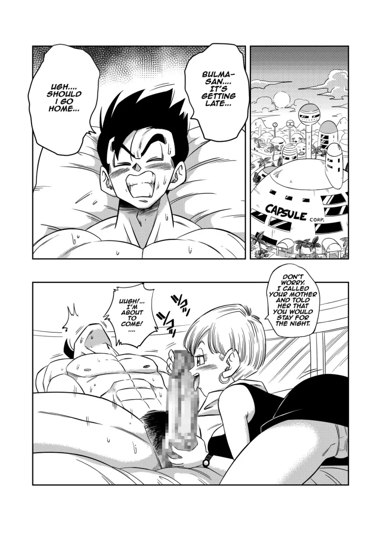 Love Triangle Z part 4 porn comic picture 7