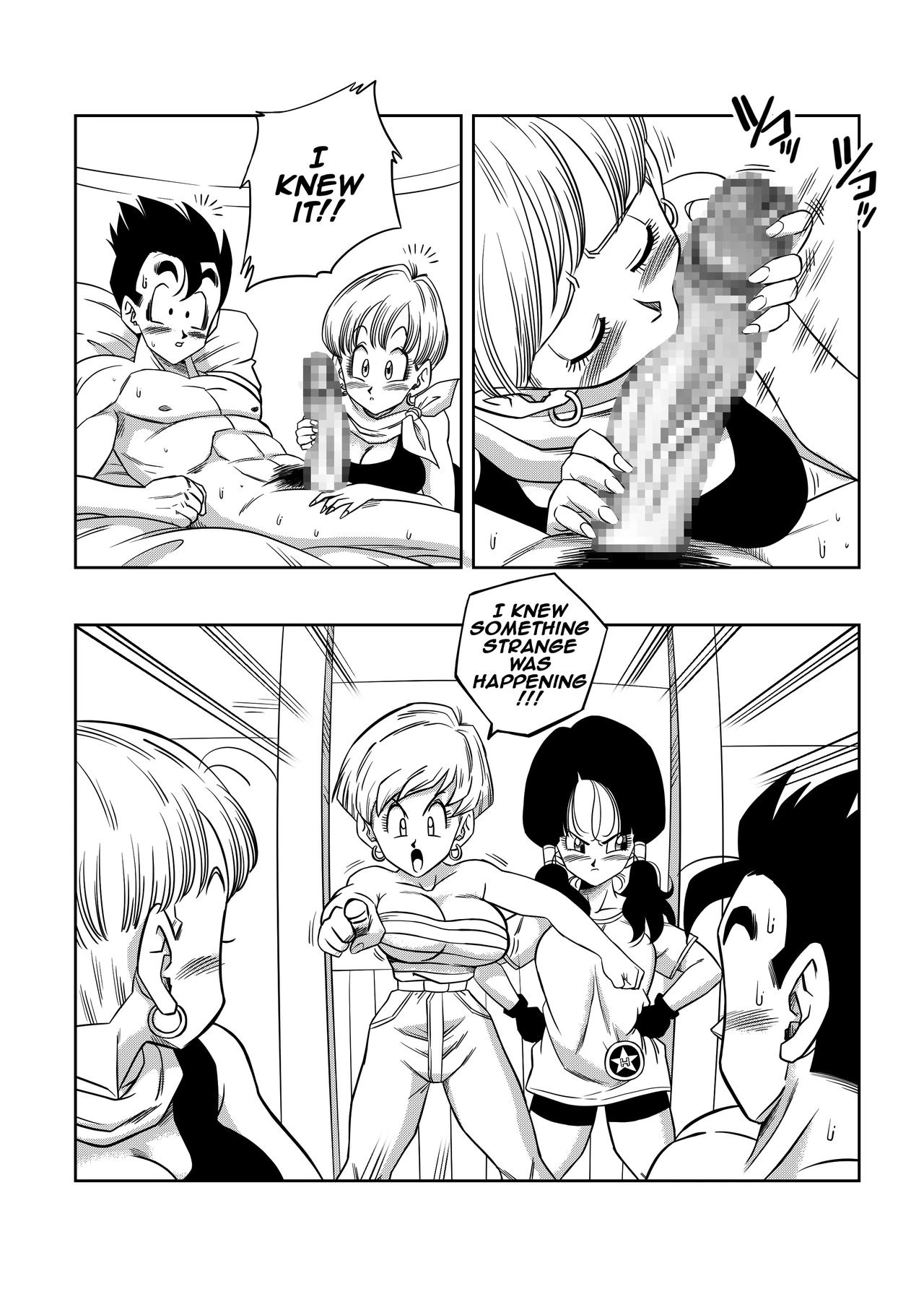 Love Triangle Z part 4 porn comic picture 8