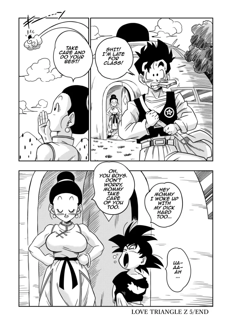 LOVE TRIANGLE Z PART 5 porn comic picture 18
