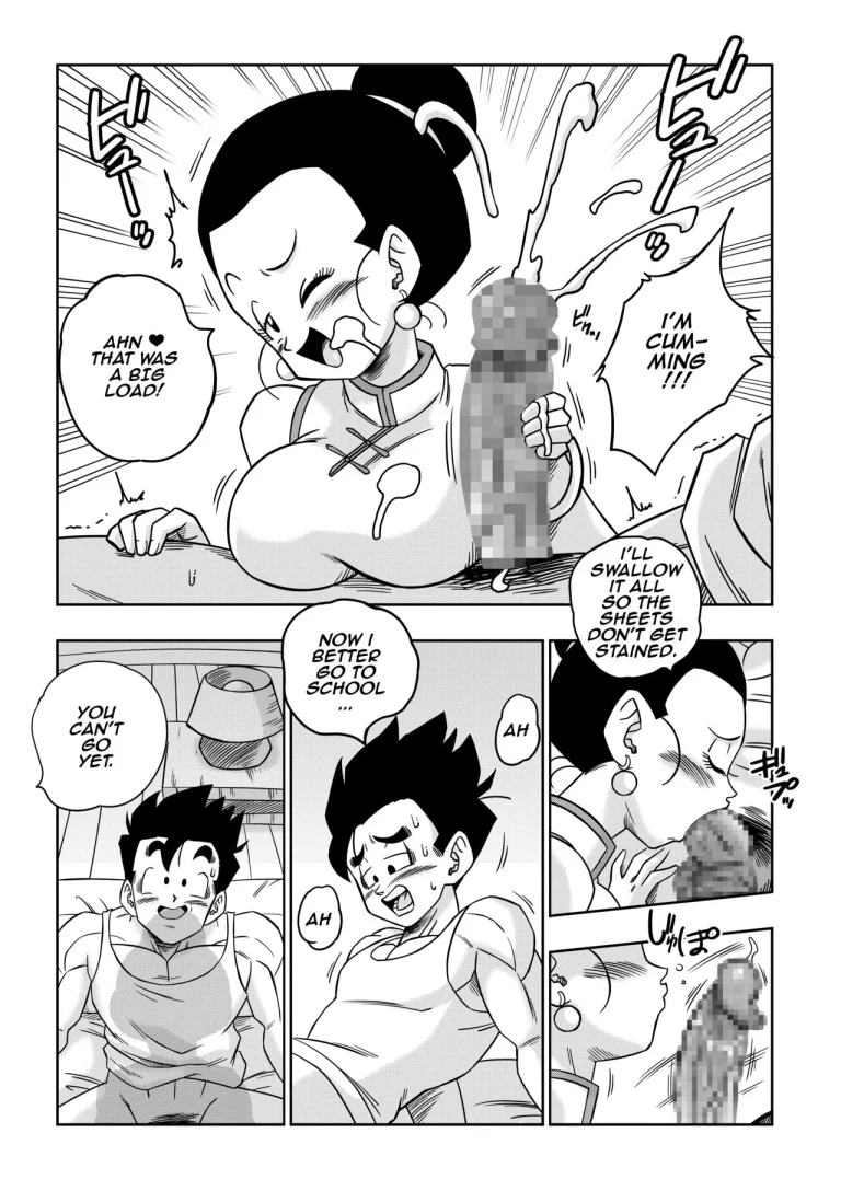 LOVE TRIANGLE Z PART 5 porn comic picture 7