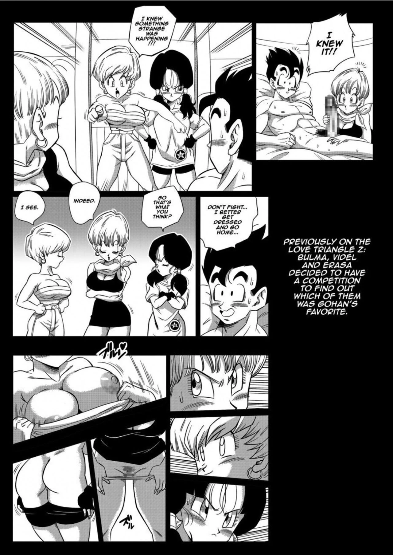 LOVE TRIANGLE Z PART 6 porn comic picture 2