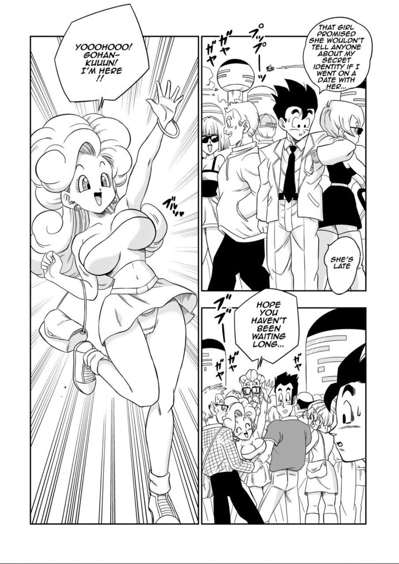 LOVE TRIANGLE Z PART 6 porn comic picture 7