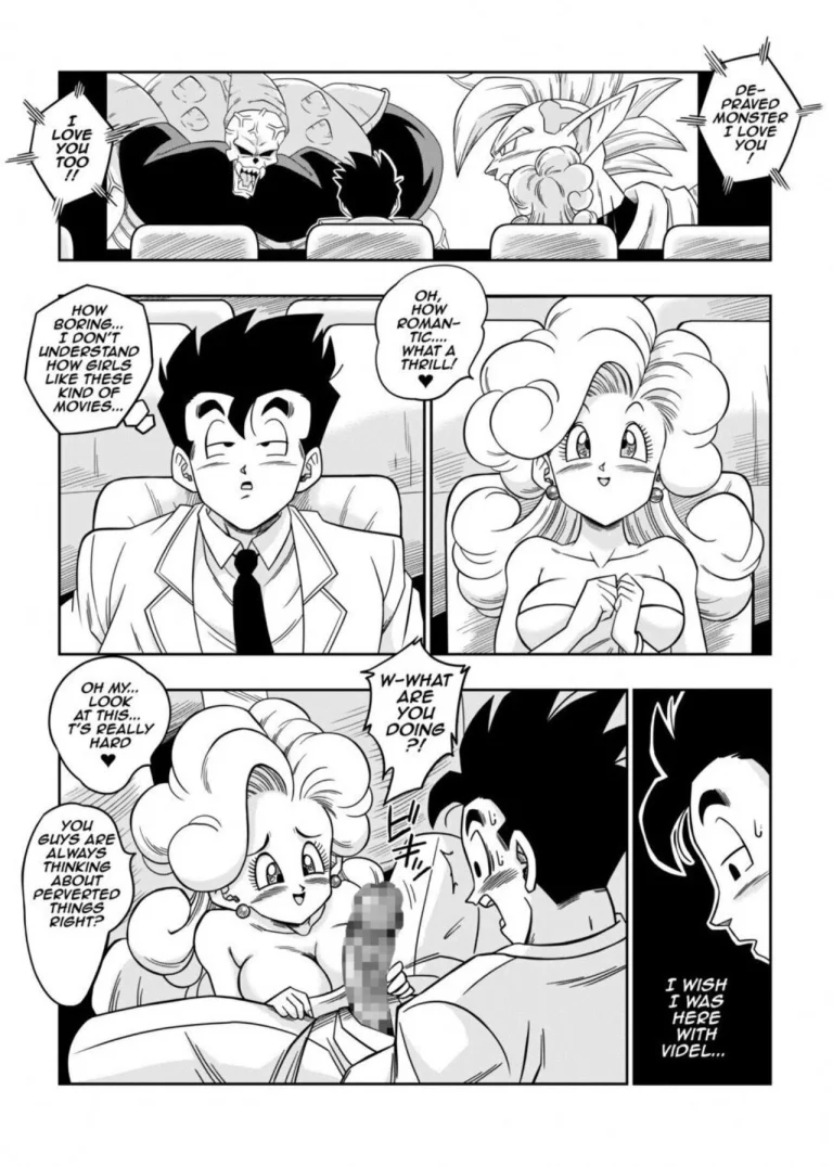 LOVE TRIANGLE Z PART 6 porn comic picture 9