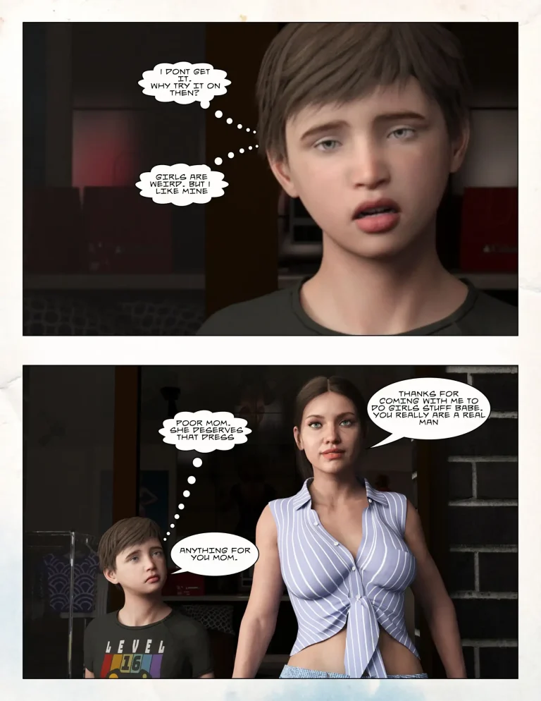 Loving Mom 3 - Dating My Mother [Neato] porn comic picture 14