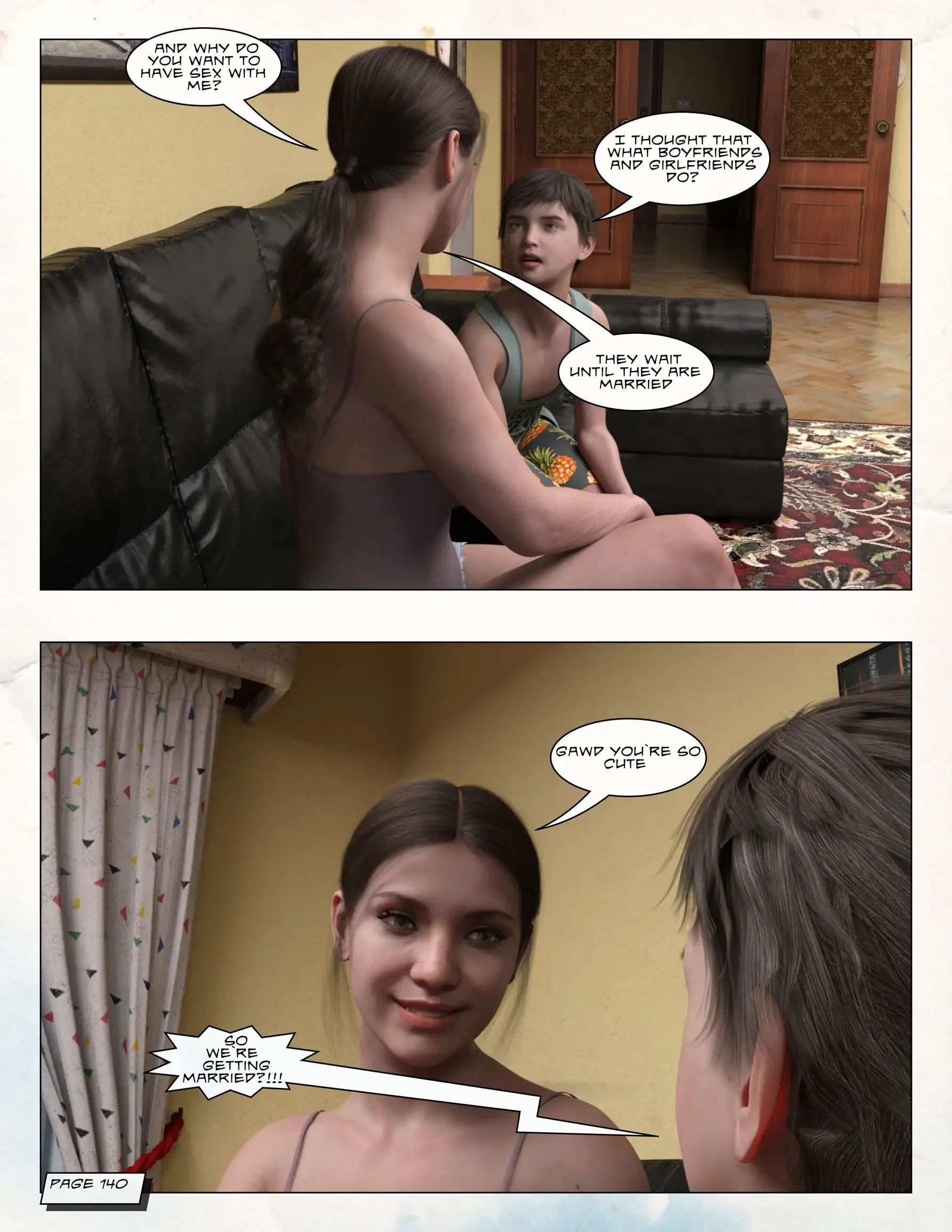 Loving Mom 3 - Dating My Mother [Neato] porn comic picture 23