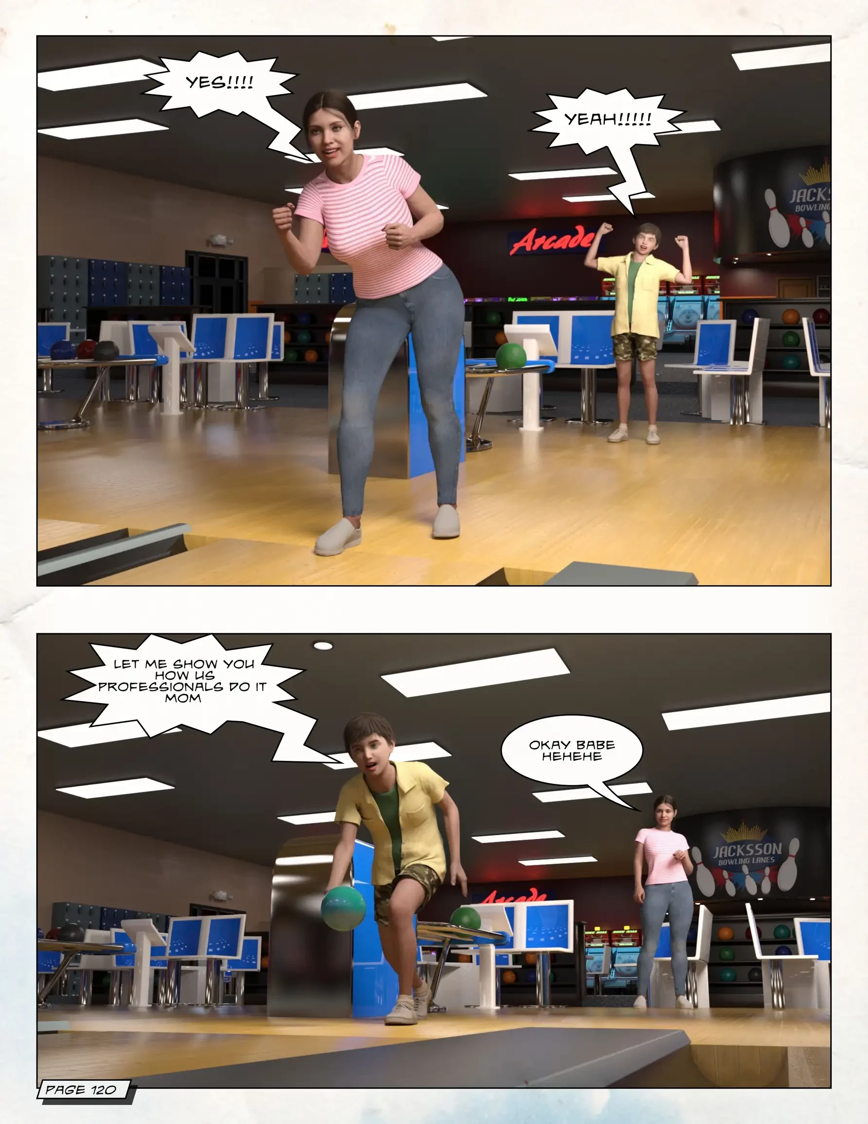 Loving Mom 3 - Dating My Mother [Neato] porn comic picture 3