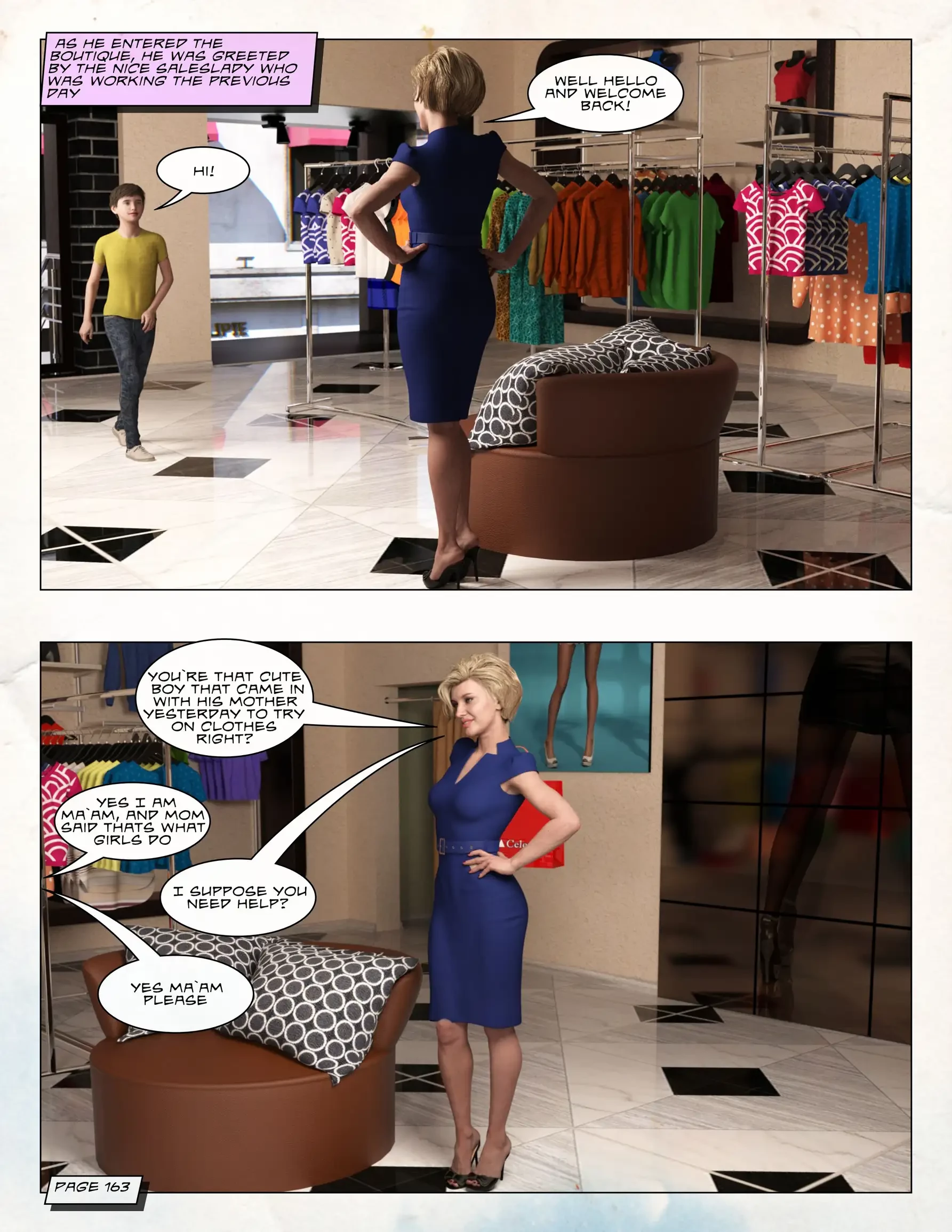 Loving Mom 3 - Dating My Mother [Neato] porn comic picture 46