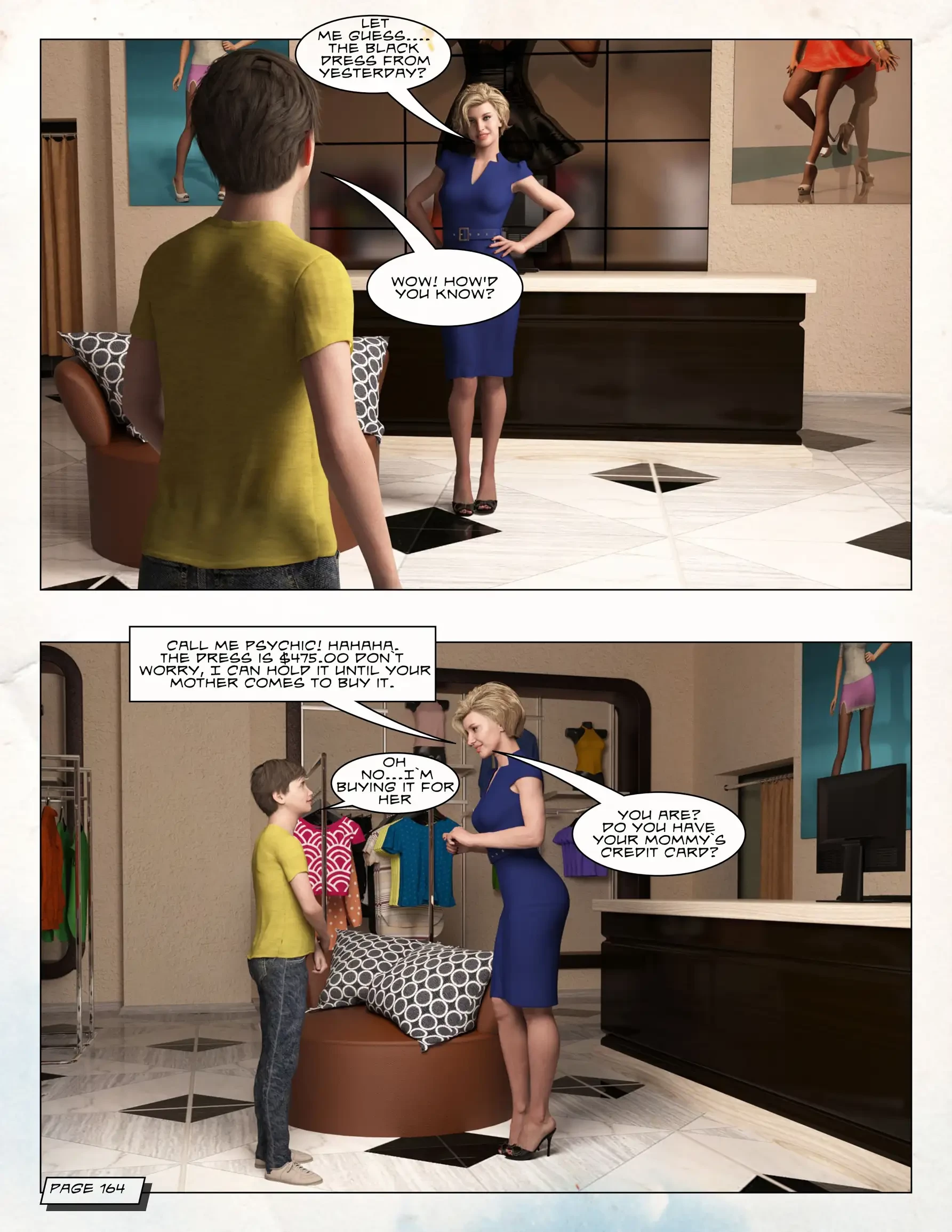 Loving Mom 3 - Dating My Mother [Neato] porn comic picture 47