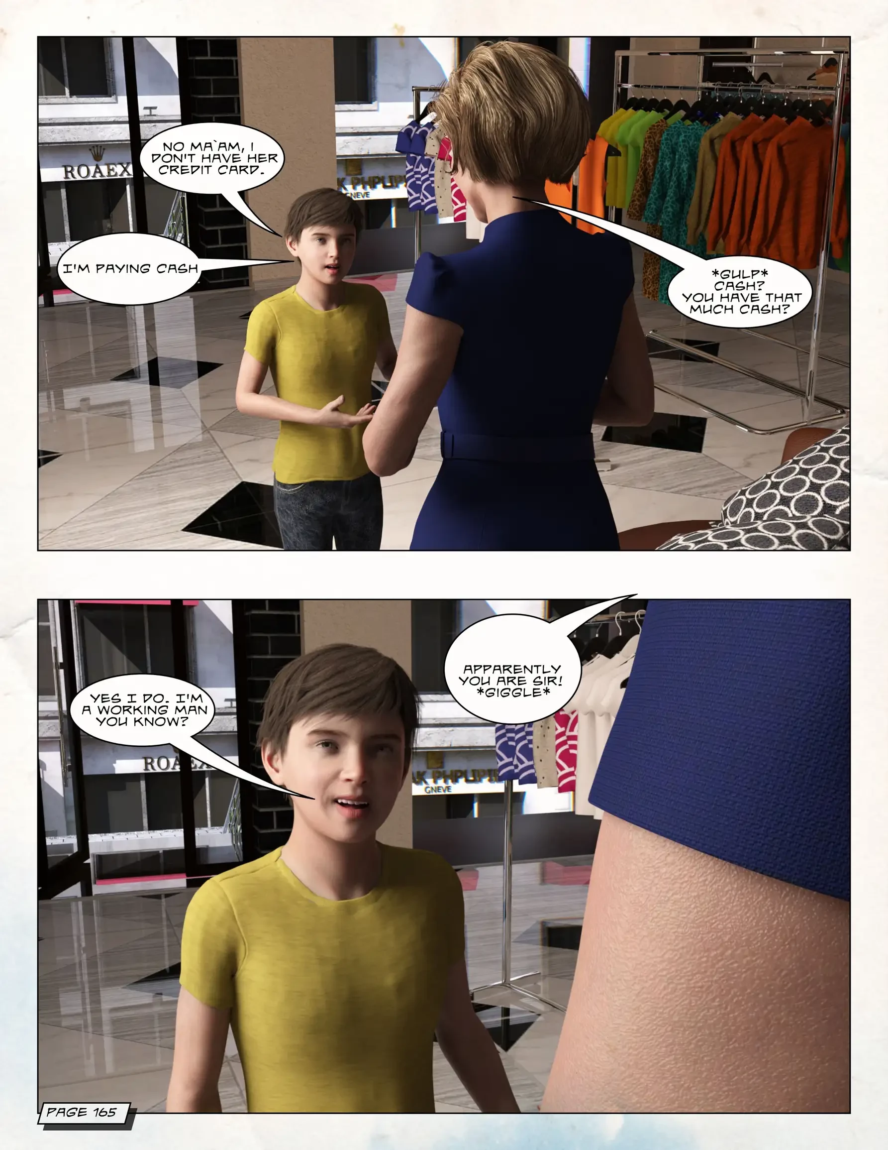 Loving Mom 3 - Dating My Mother [Neato] porn comic picture 48