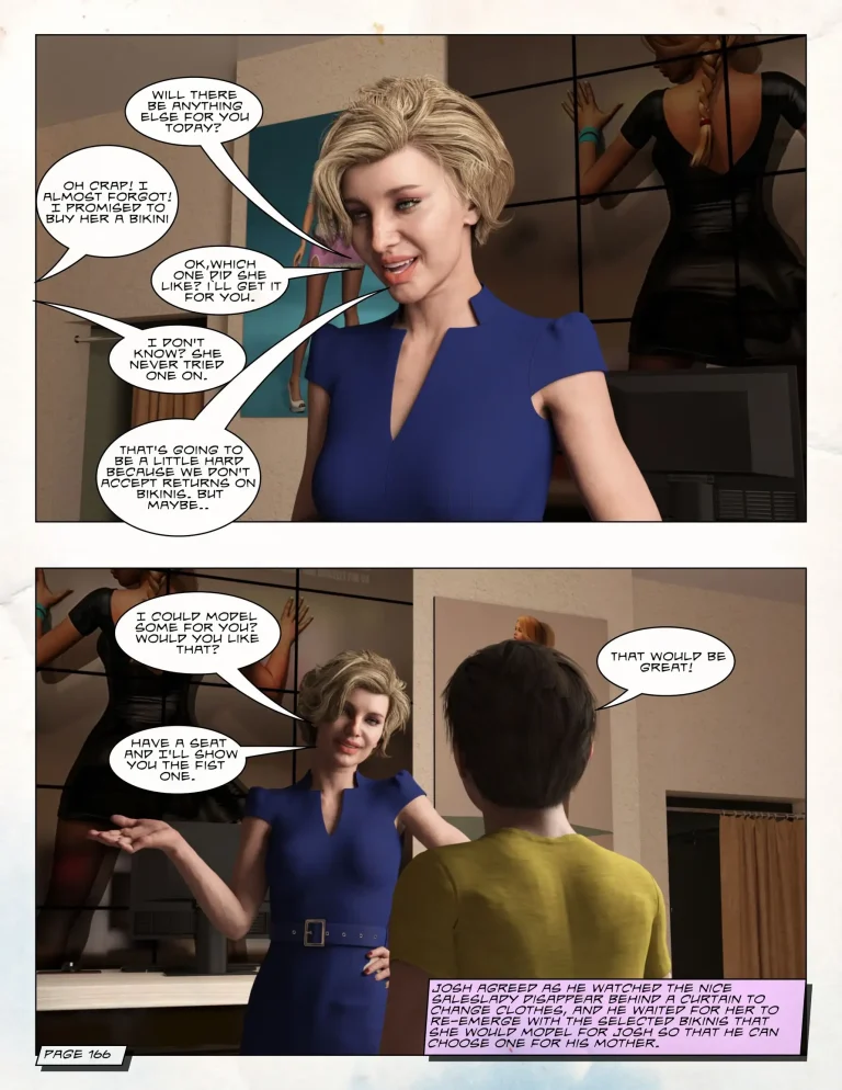 Loving Mom 3 - Dating My Mother [Neato] porn comic picture 49