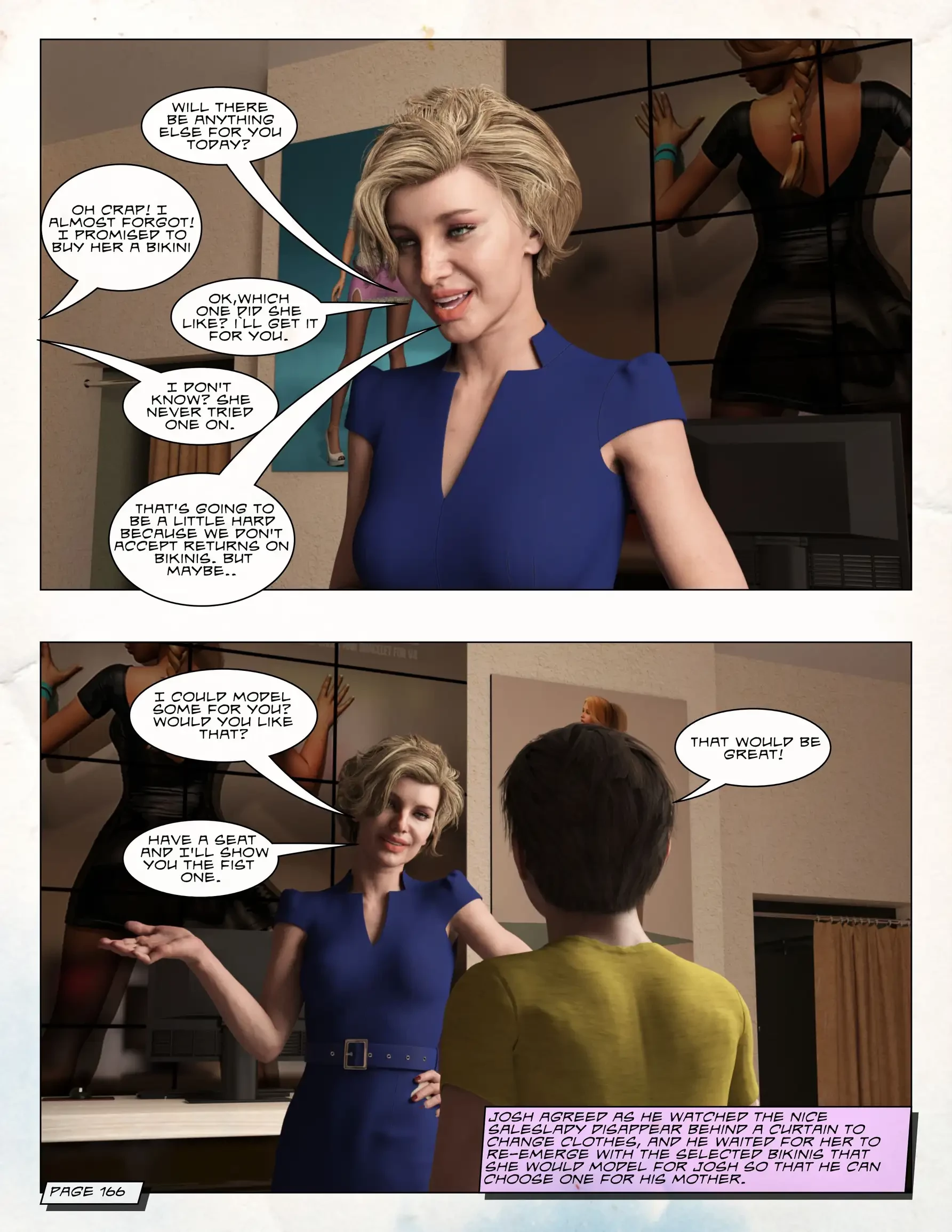 Loving Mom 3 - Dating My Mother [Neato] porn comic picture 49