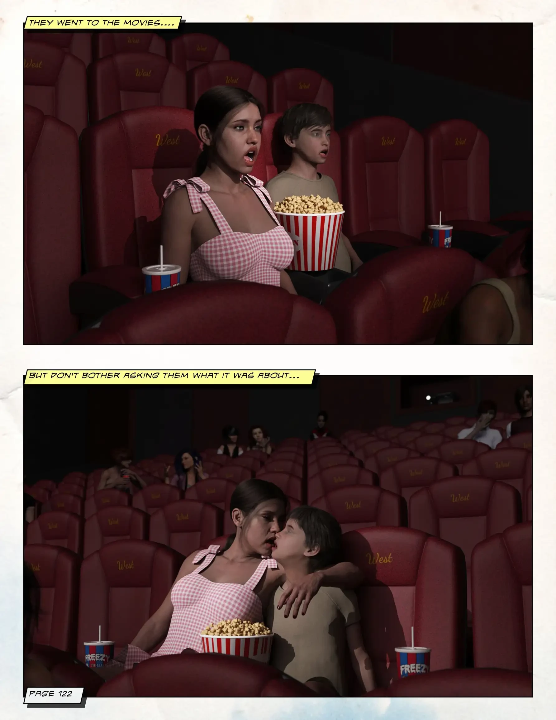 Loving Mom 3 - Dating My Mother [Neato] porn comic picture 5