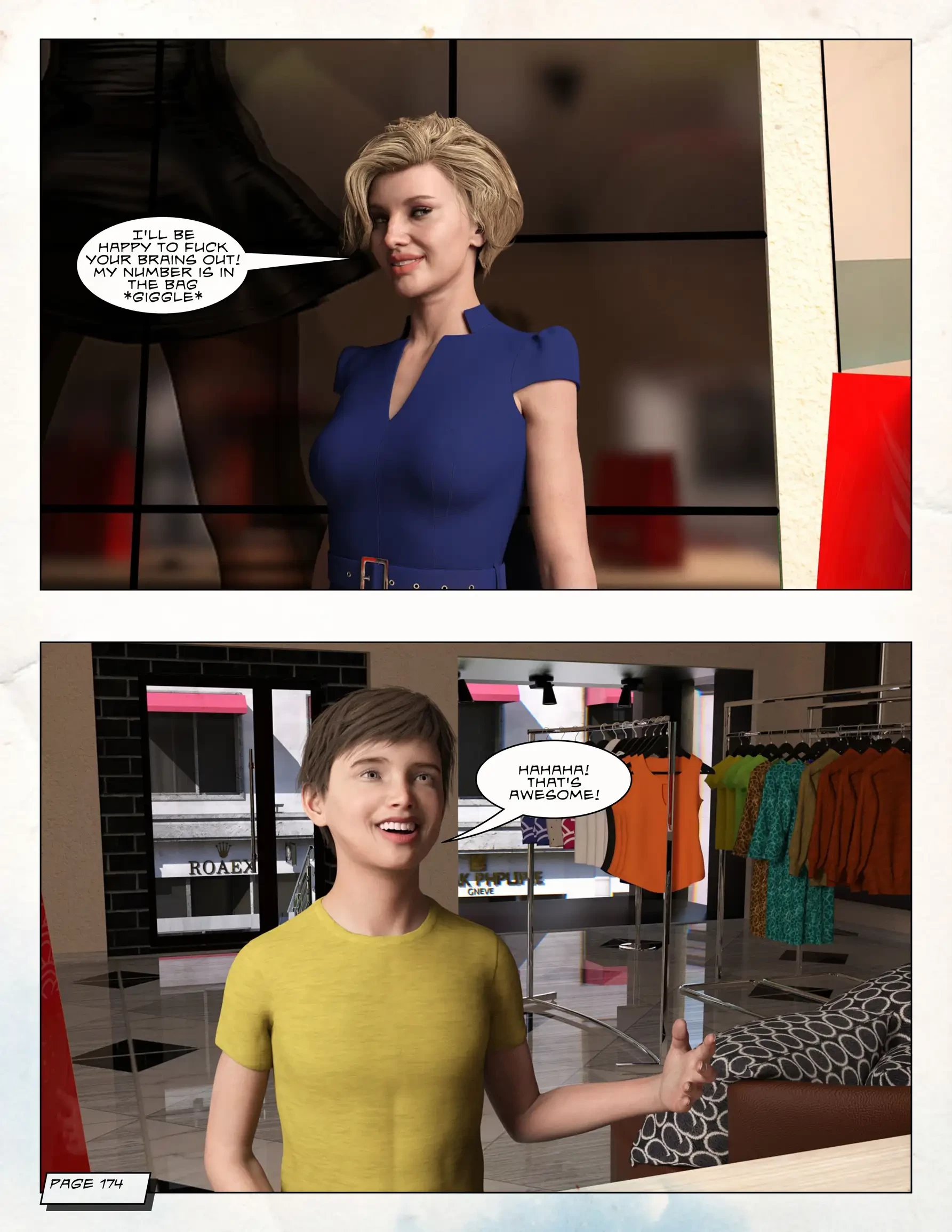 Loving Mom 3 - Dating My Mother [Neato] porn comic picture 57
