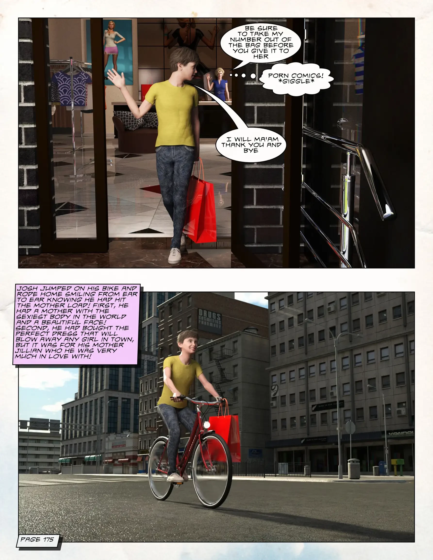 Loving Mom 3 - Dating My Mother [Neato] porn comic picture 58