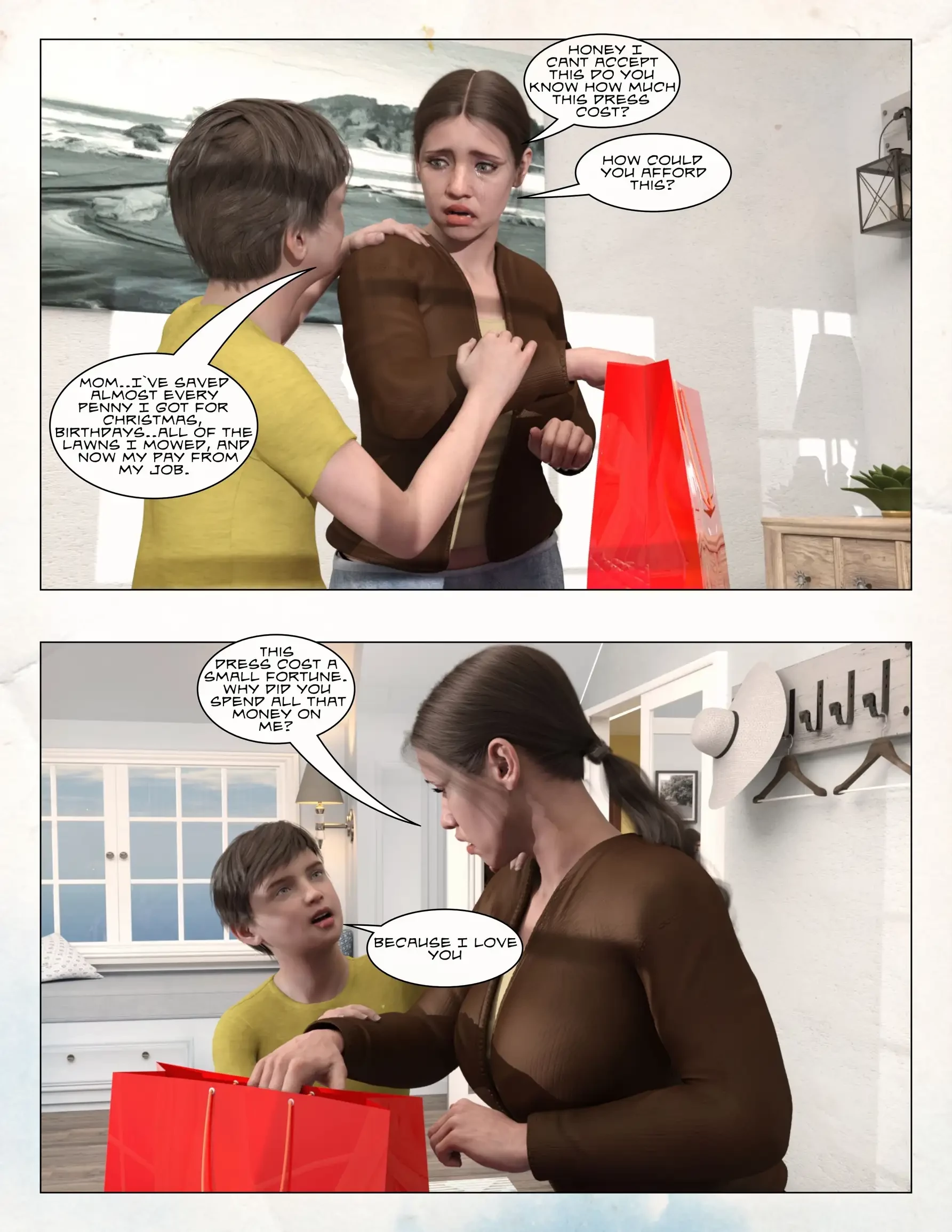 Loving Mom 3 - Dating My Mother [Neato] porn comic picture 66